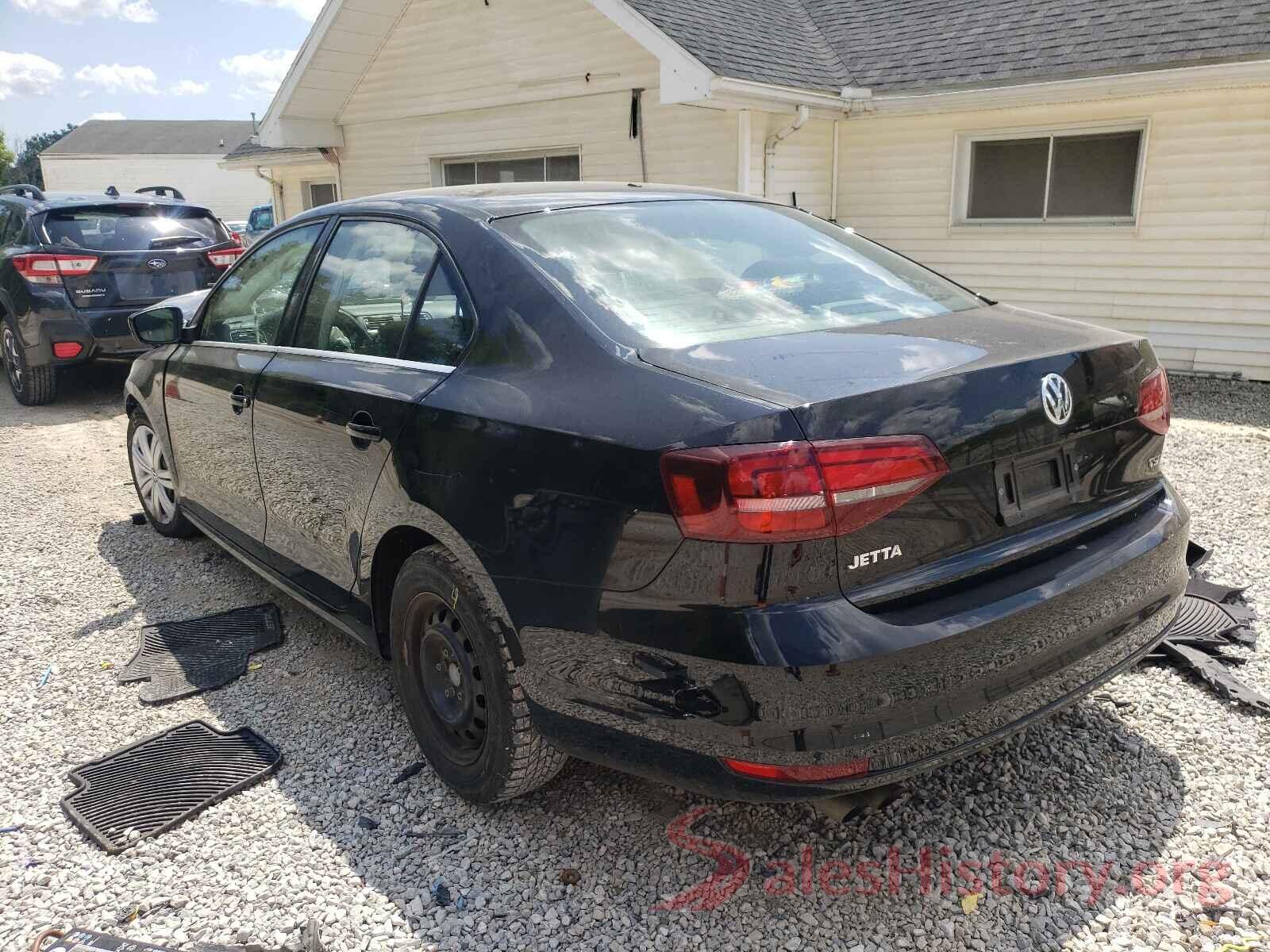 3VW2B7AJ6HM342612 2017 VOLKSWAGEN JETTA