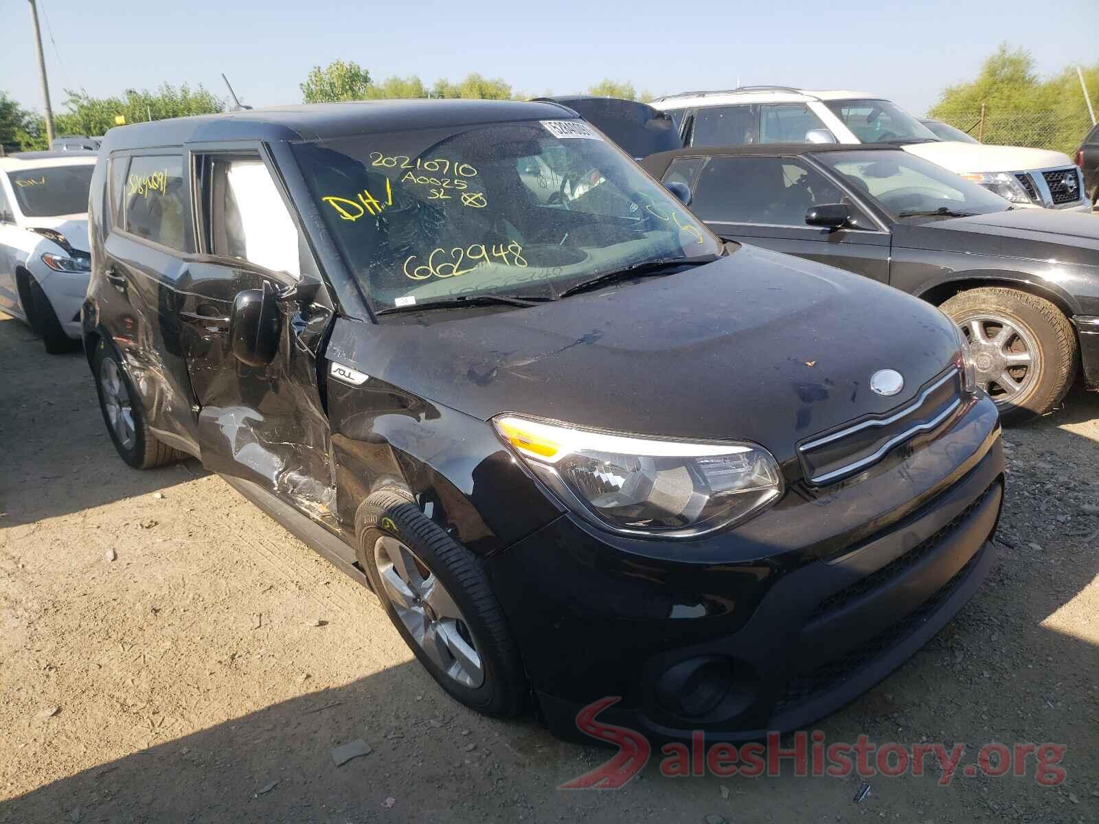 KNDJN2A22K7662948 2019 KIA SOUL