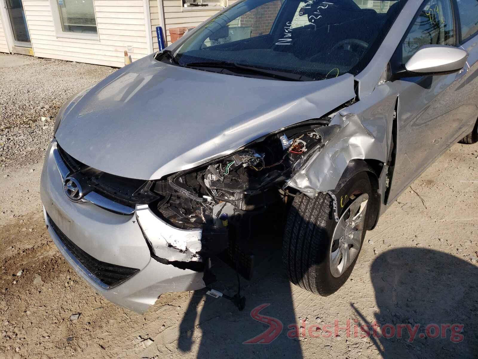 5NPDH4AE4GH671003 2016 HYUNDAI ELANTRA