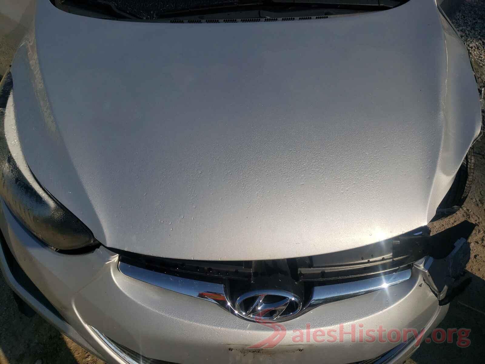 5NPDH4AE4GH671003 2016 HYUNDAI ELANTRA