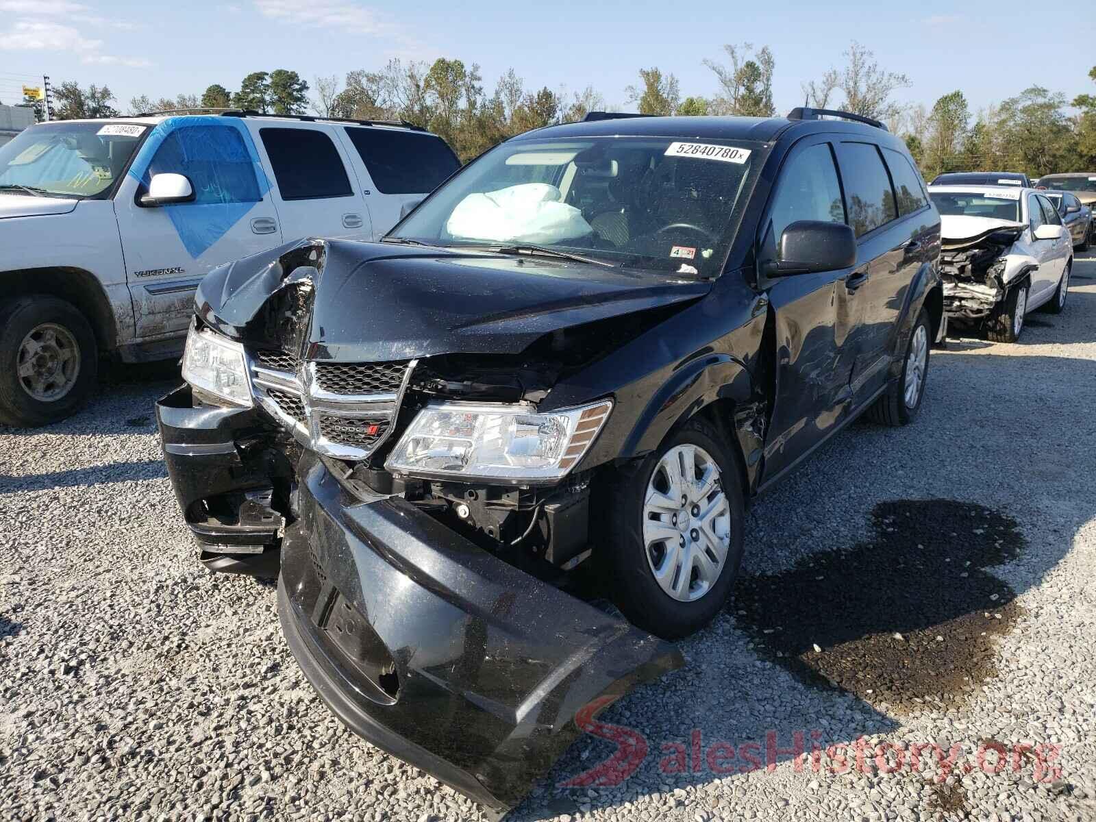 3C4PDCABXLT207569 2020 DODGE JOURNEY