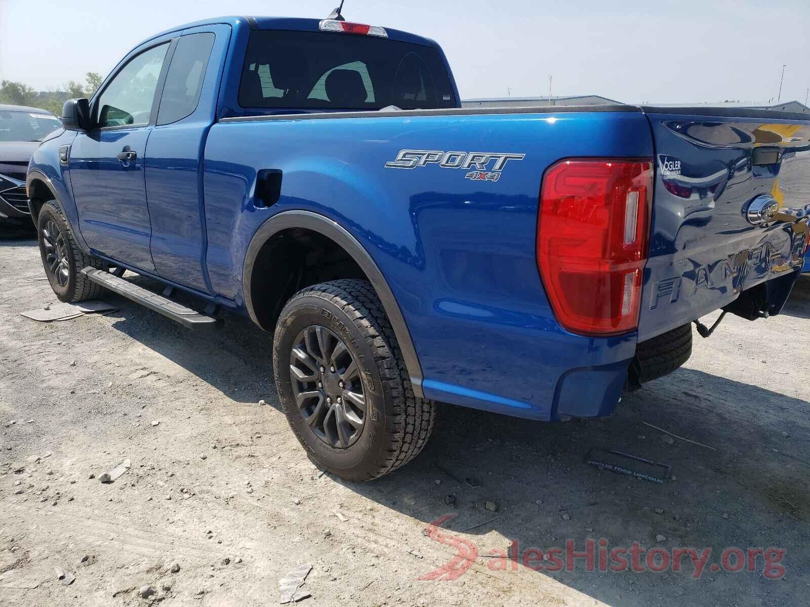 1FTER1FH2KLA73502 2019 FORD RANGER