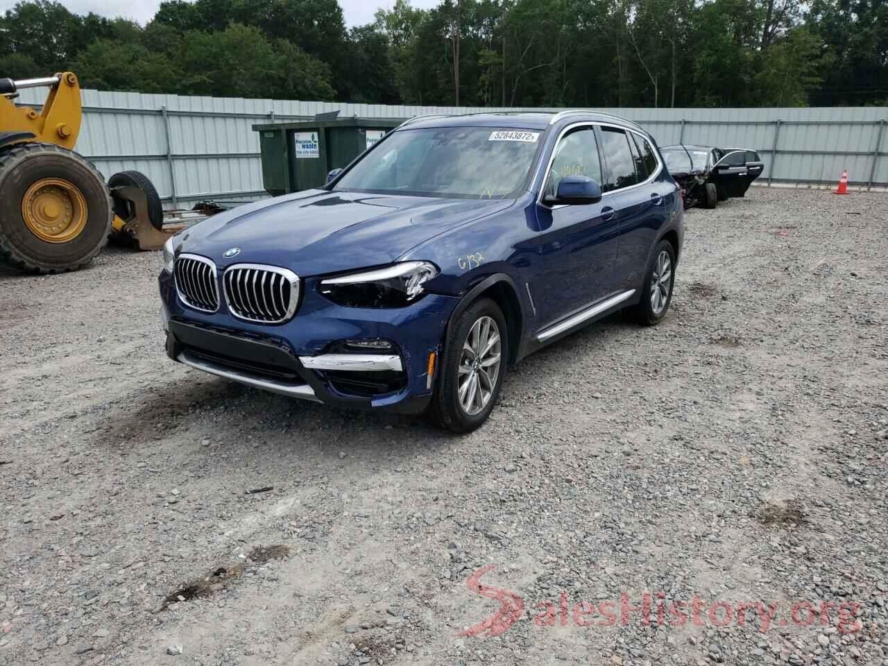 5UXTR7C5XKLF25752 2019 BMW X3