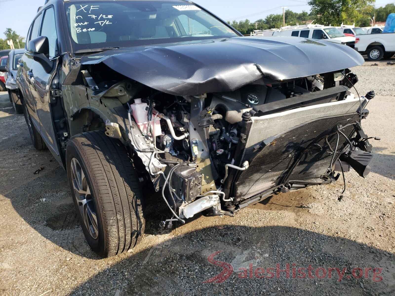 5TDHZRBH9MS523164 2021 TOYOTA HIGHLANDER