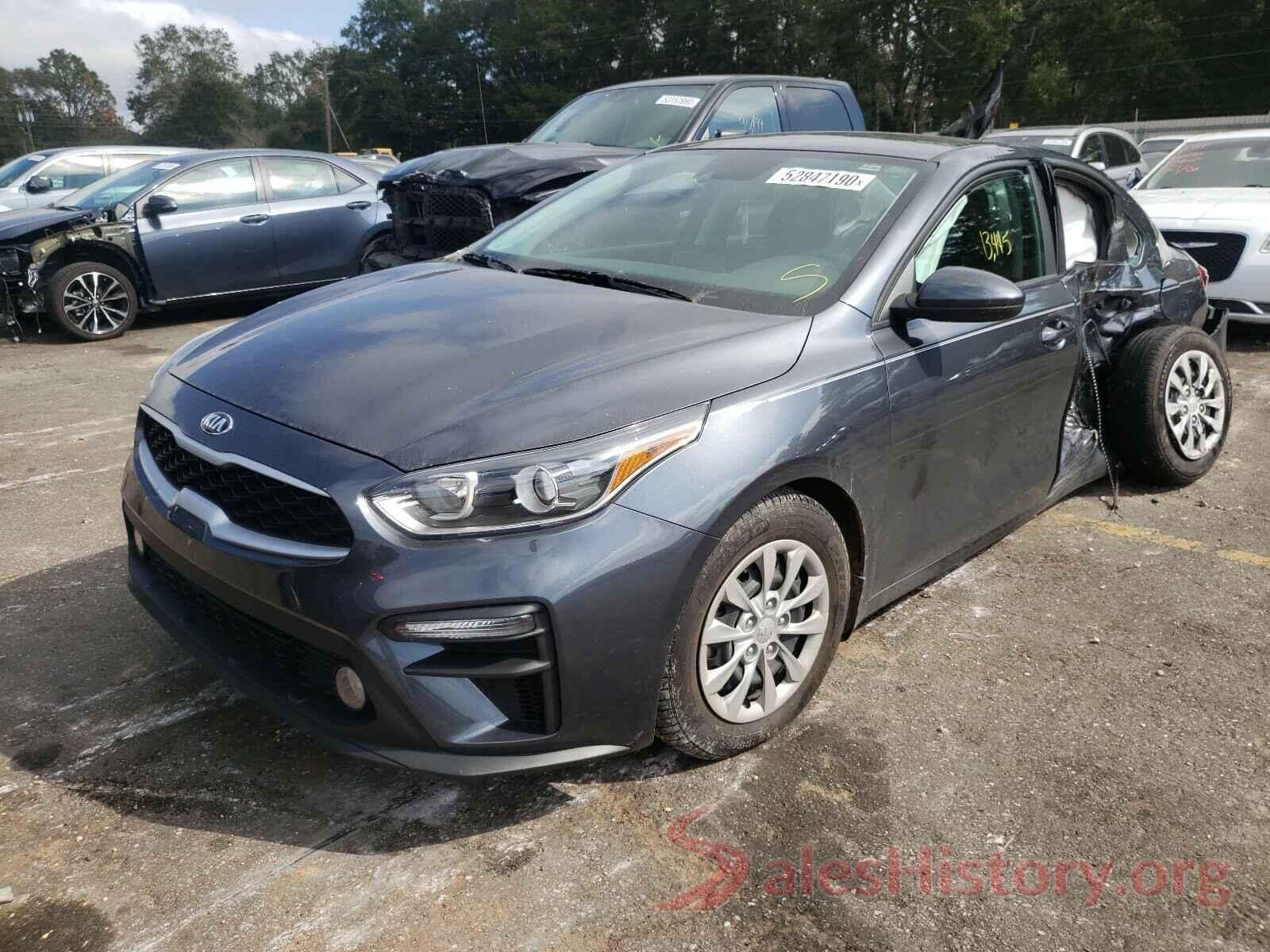 3KPF24AD7LE235598 2020 KIA FORTE