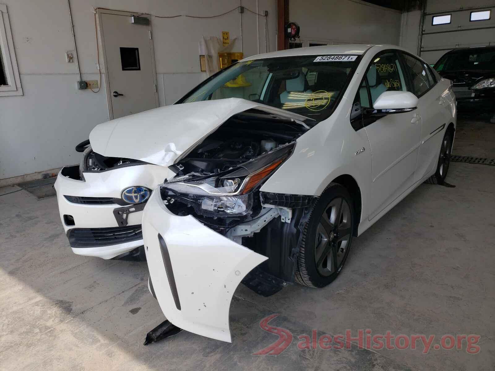 JTDKARFU5K3093975 2019 TOYOTA PRIUS