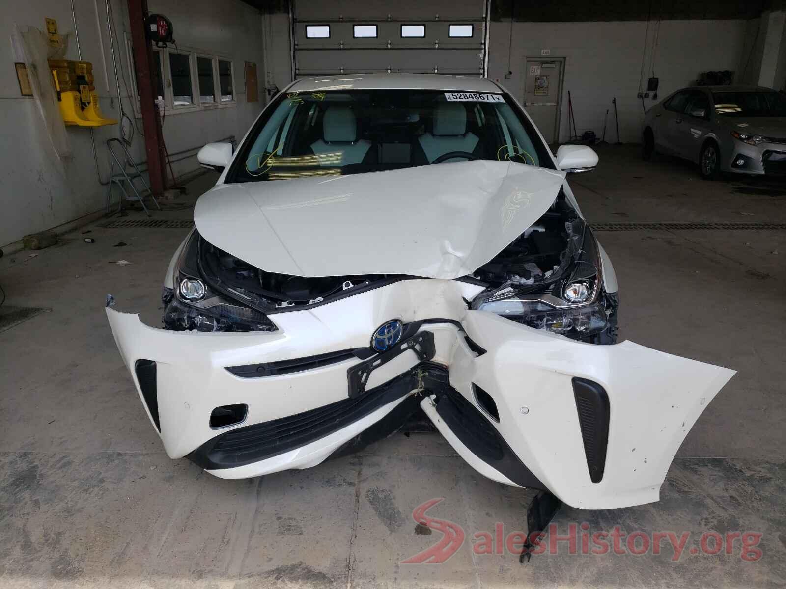 JTDKARFU5K3093975 2019 TOYOTA PRIUS