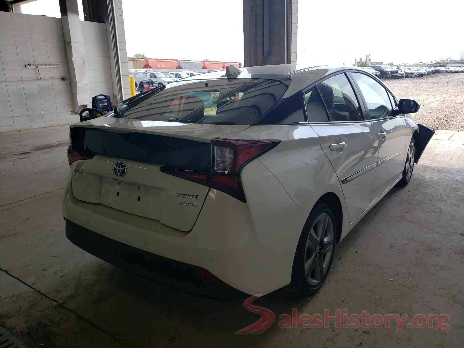 JTDKARFU5K3093975 2019 TOYOTA PRIUS