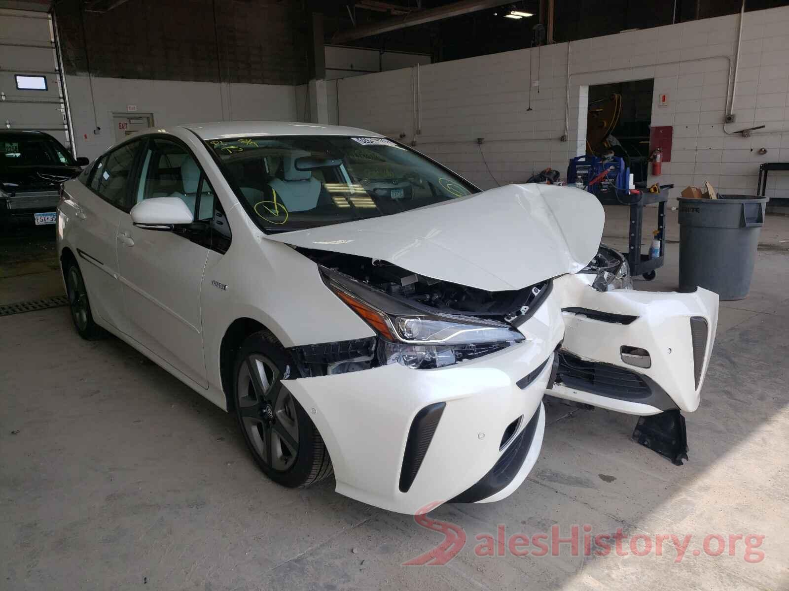 JTDKARFU5K3093975 2019 TOYOTA PRIUS