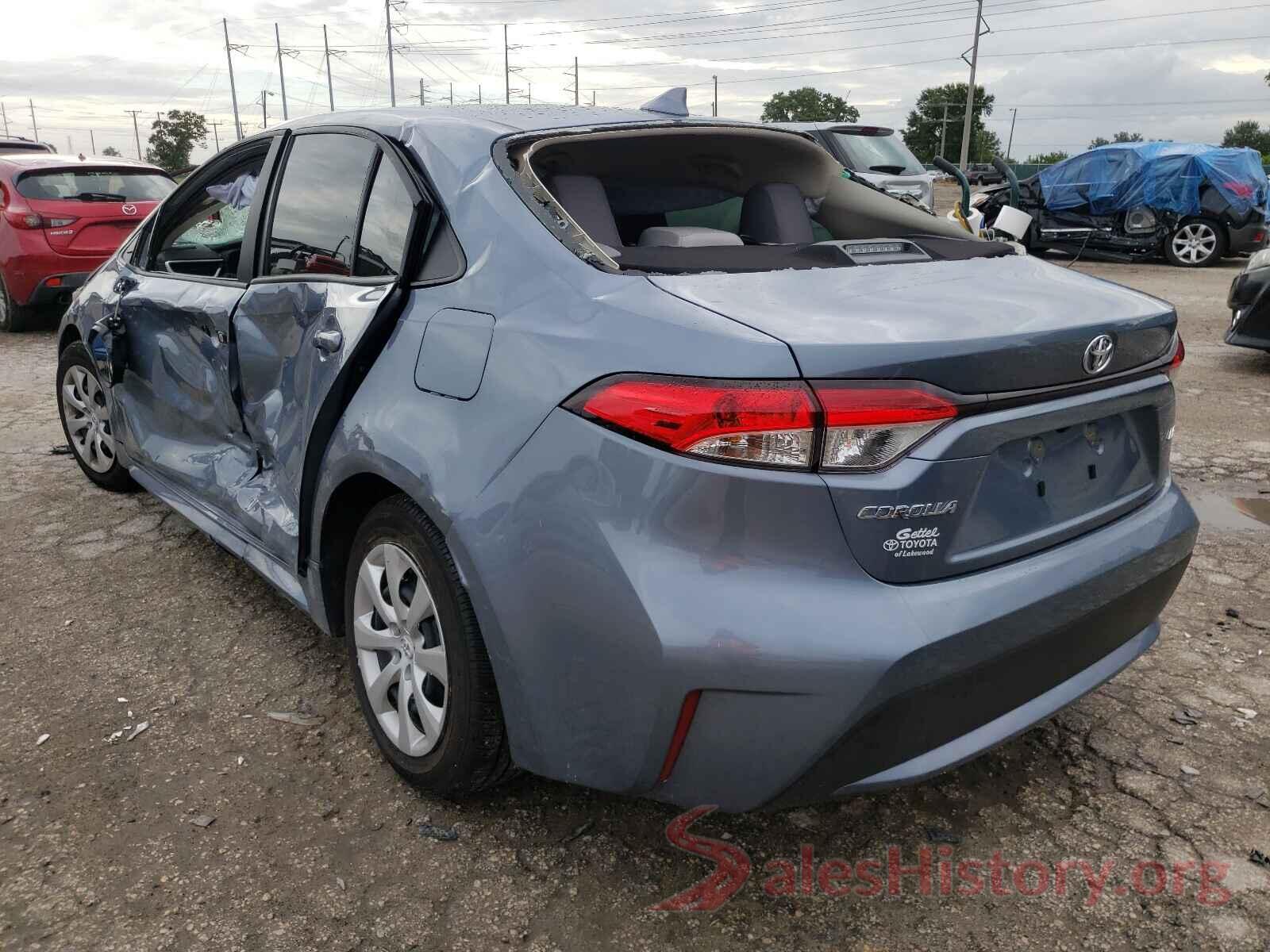 JTDEPMAE0MJ174797 2021 TOYOTA COROLLA