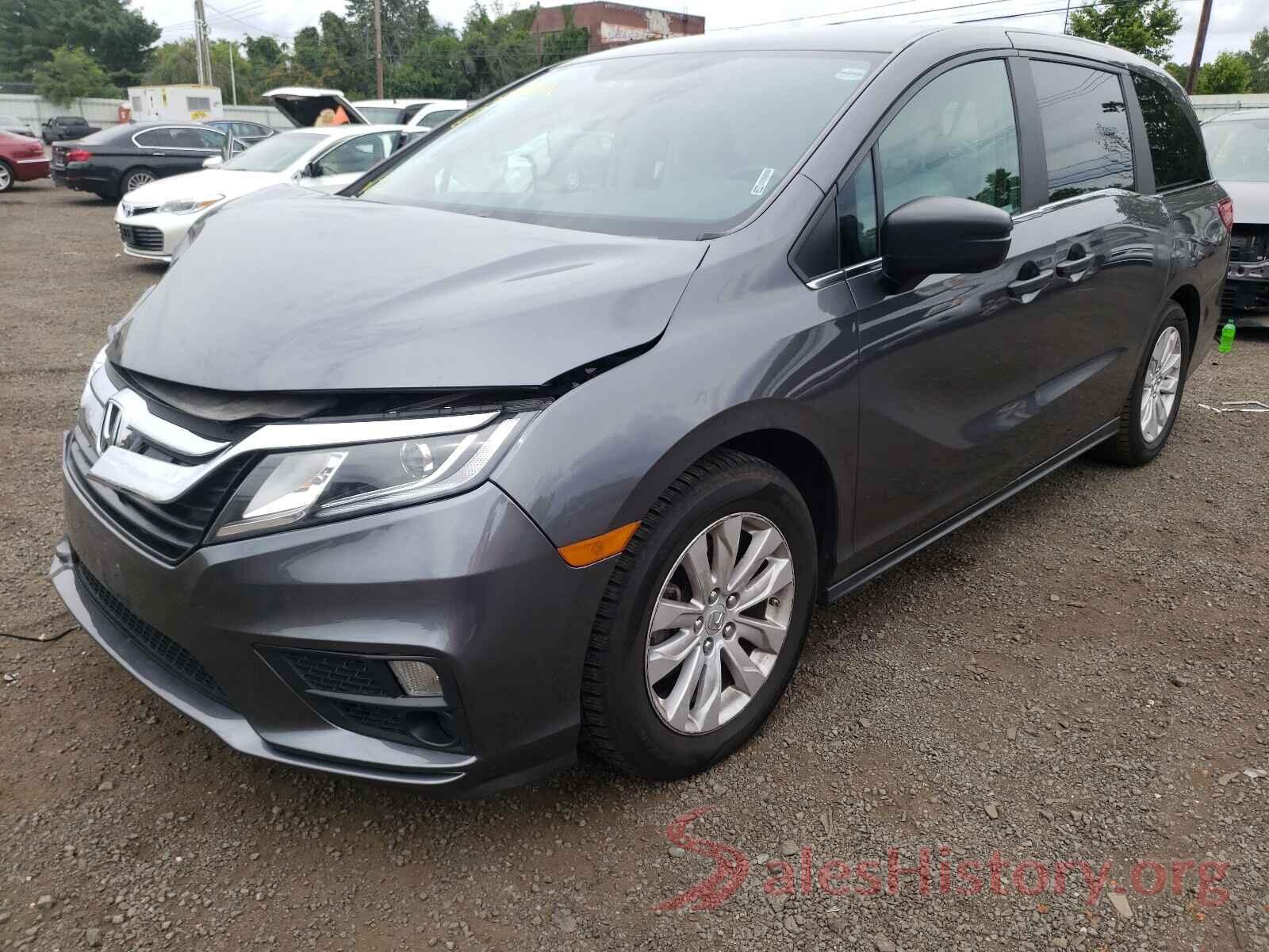 5FNRL6H21JB100568 2018 HONDA ODYSSEY