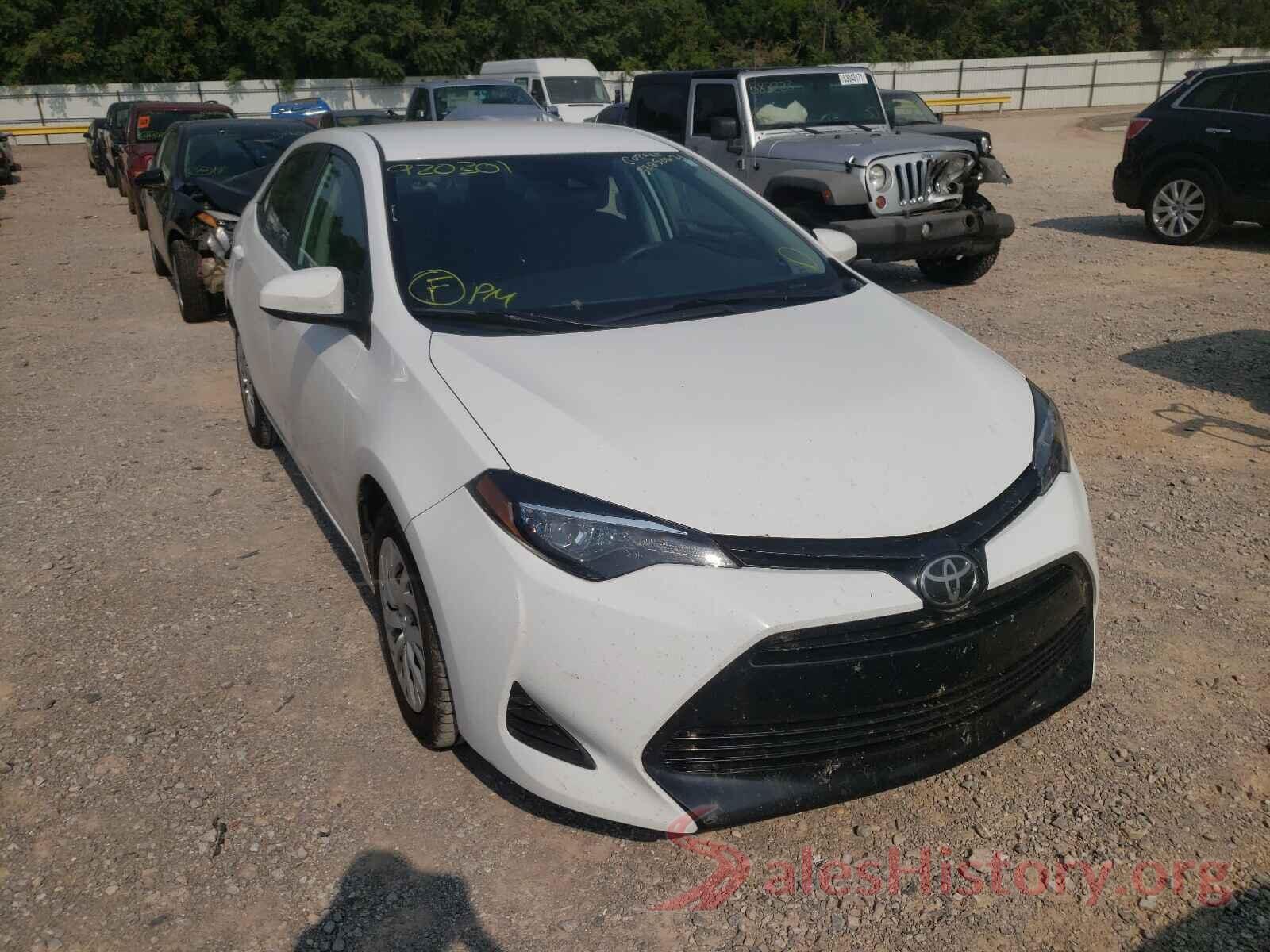 5YFBURHE7KP920301 2019 TOYOTA COROLLA