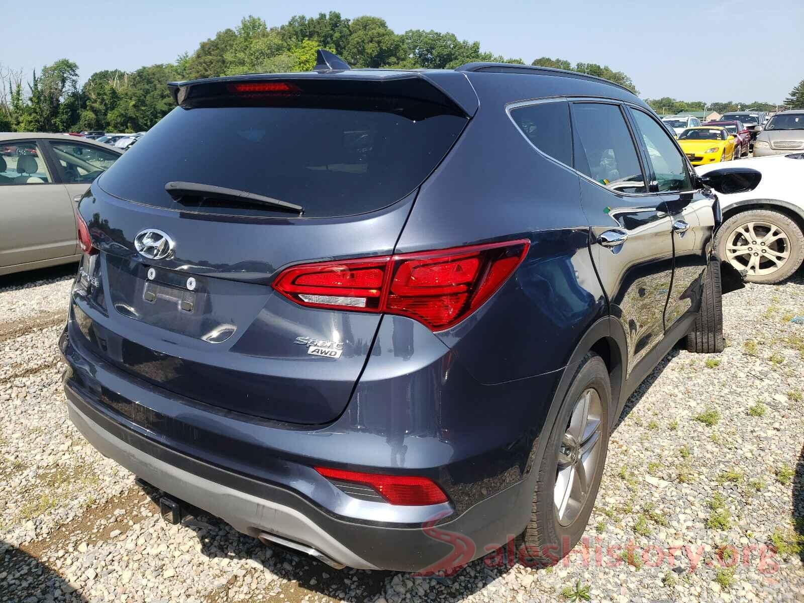 5NMZUDLB6JH104414 2018 HYUNDAI SANTA FE