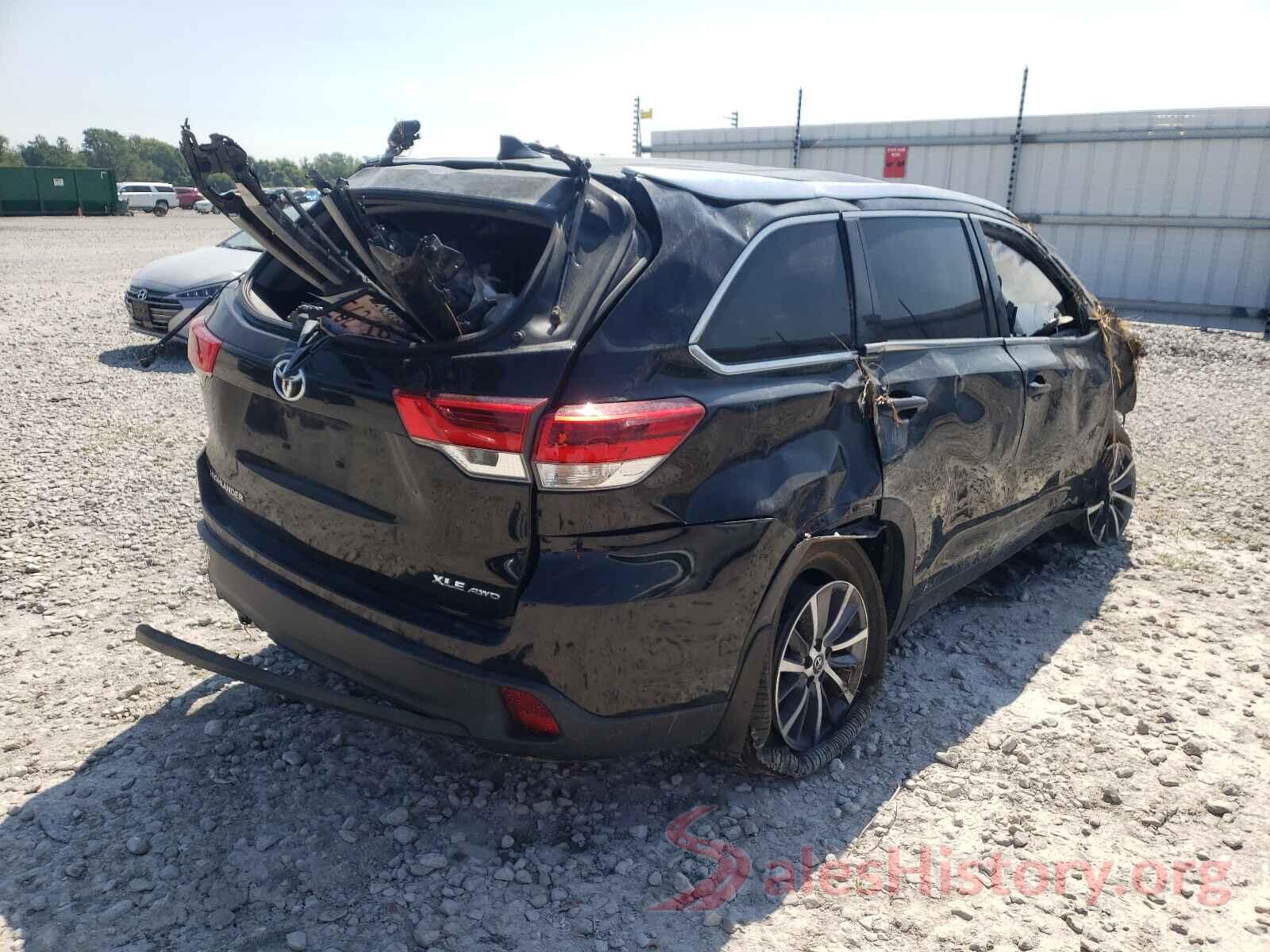 5TDJZRFH5JS846795 2018 TOYOTA HIGHLANDER