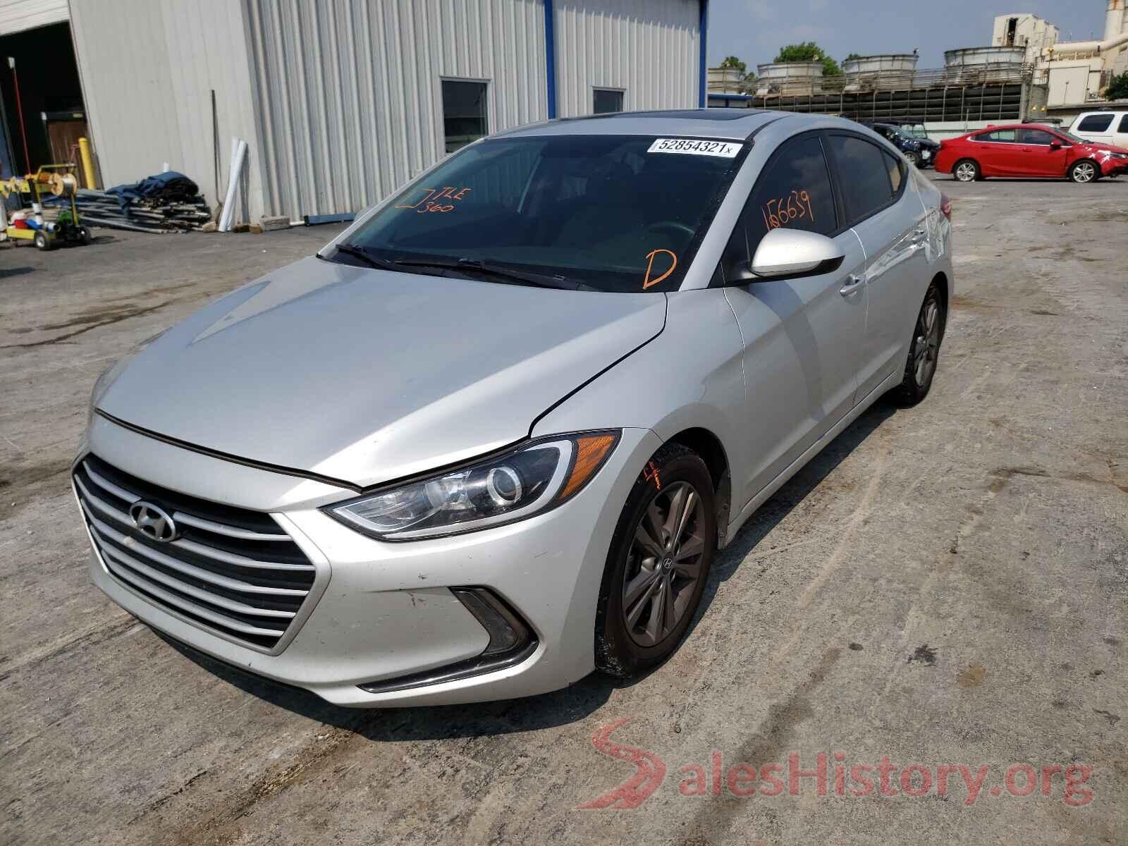 5NPD84LF7JH316372 2018 HYUNDAI ELANTRA