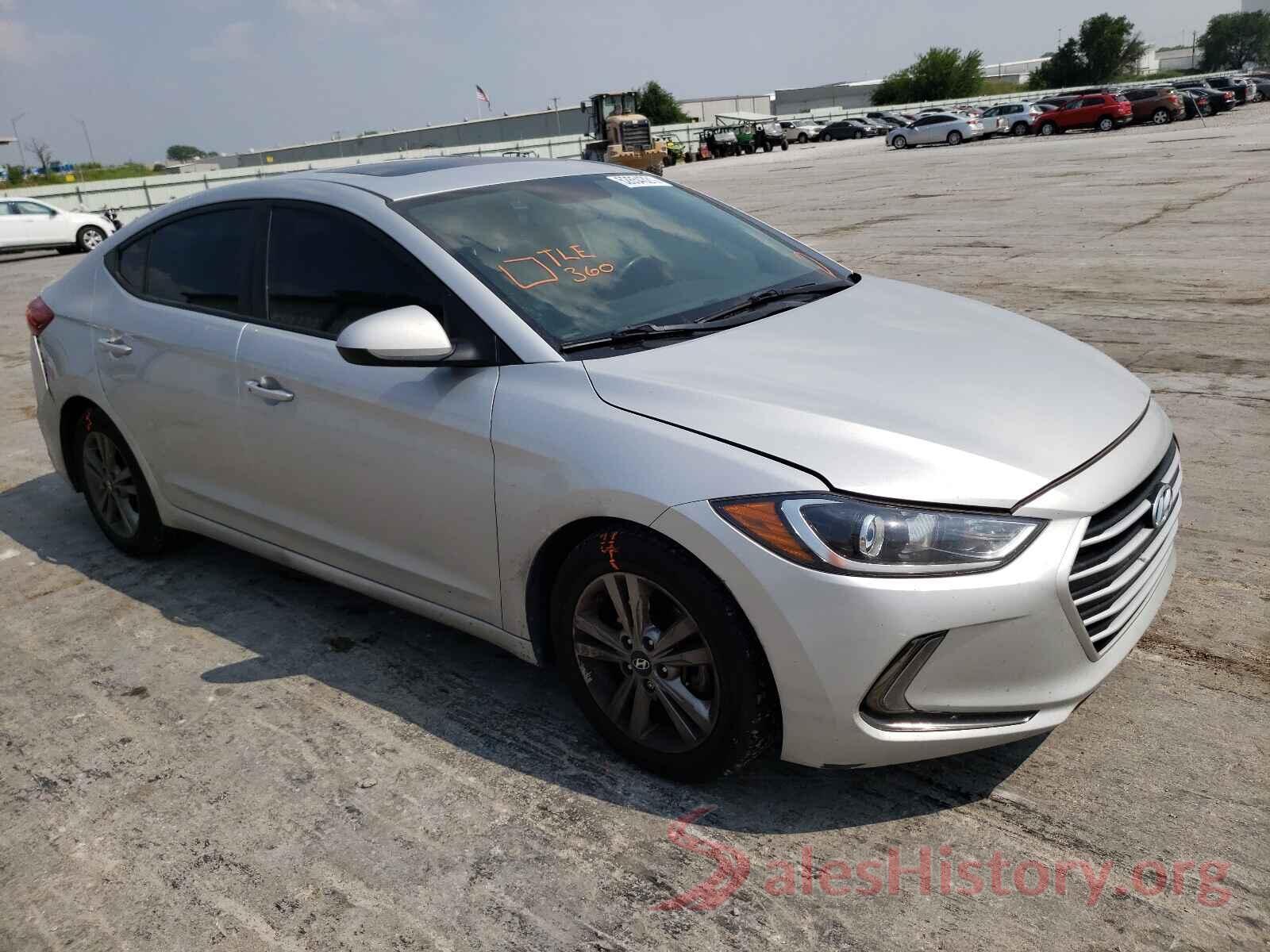 5NPD84LF7JH316372 2018 HYUNDAI ELANTRA