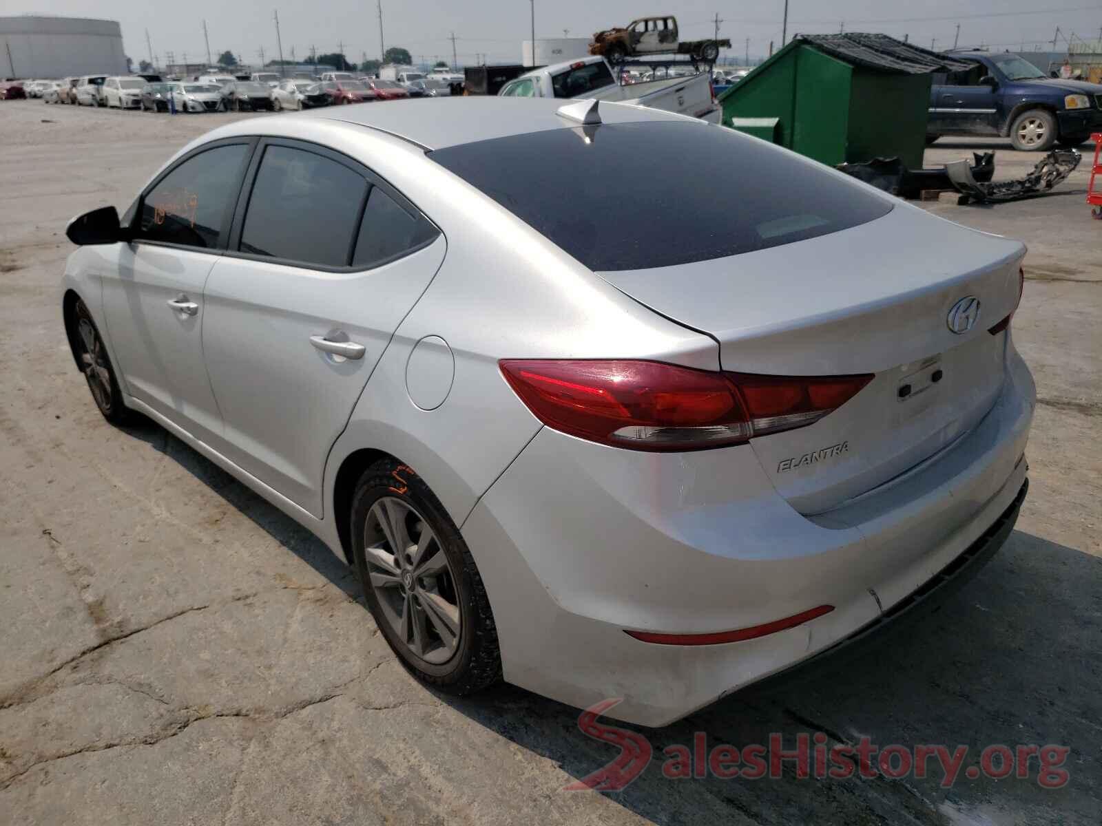 5NPD84LF7JH316372 2018 HYUNDAI ELANTRA