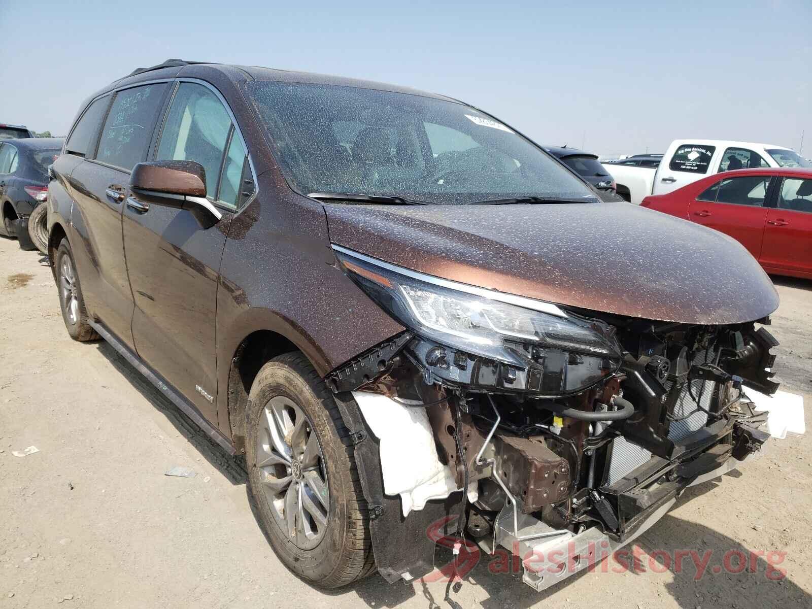 5TDJSKFC4MS023103 2021 TOYOTA SIENNA