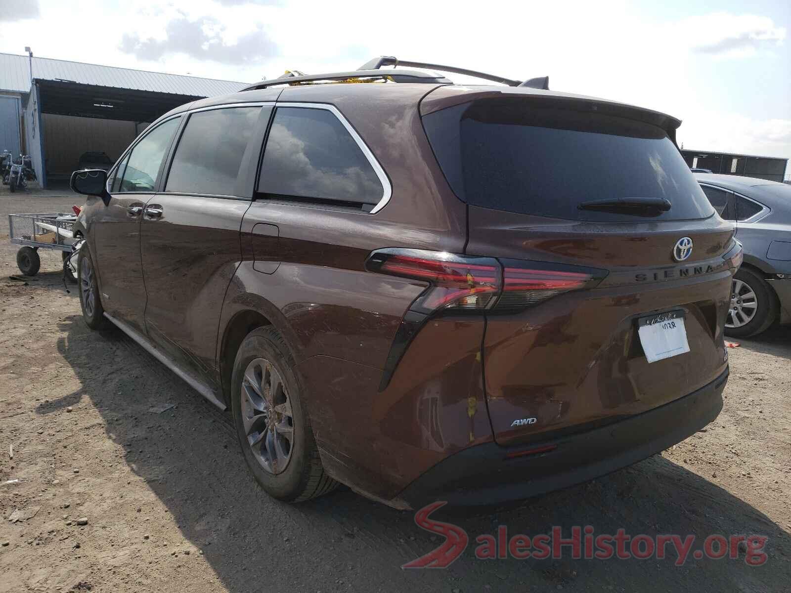 5TDJSKFC4MS023103 2021 TOYOTA SIENNA