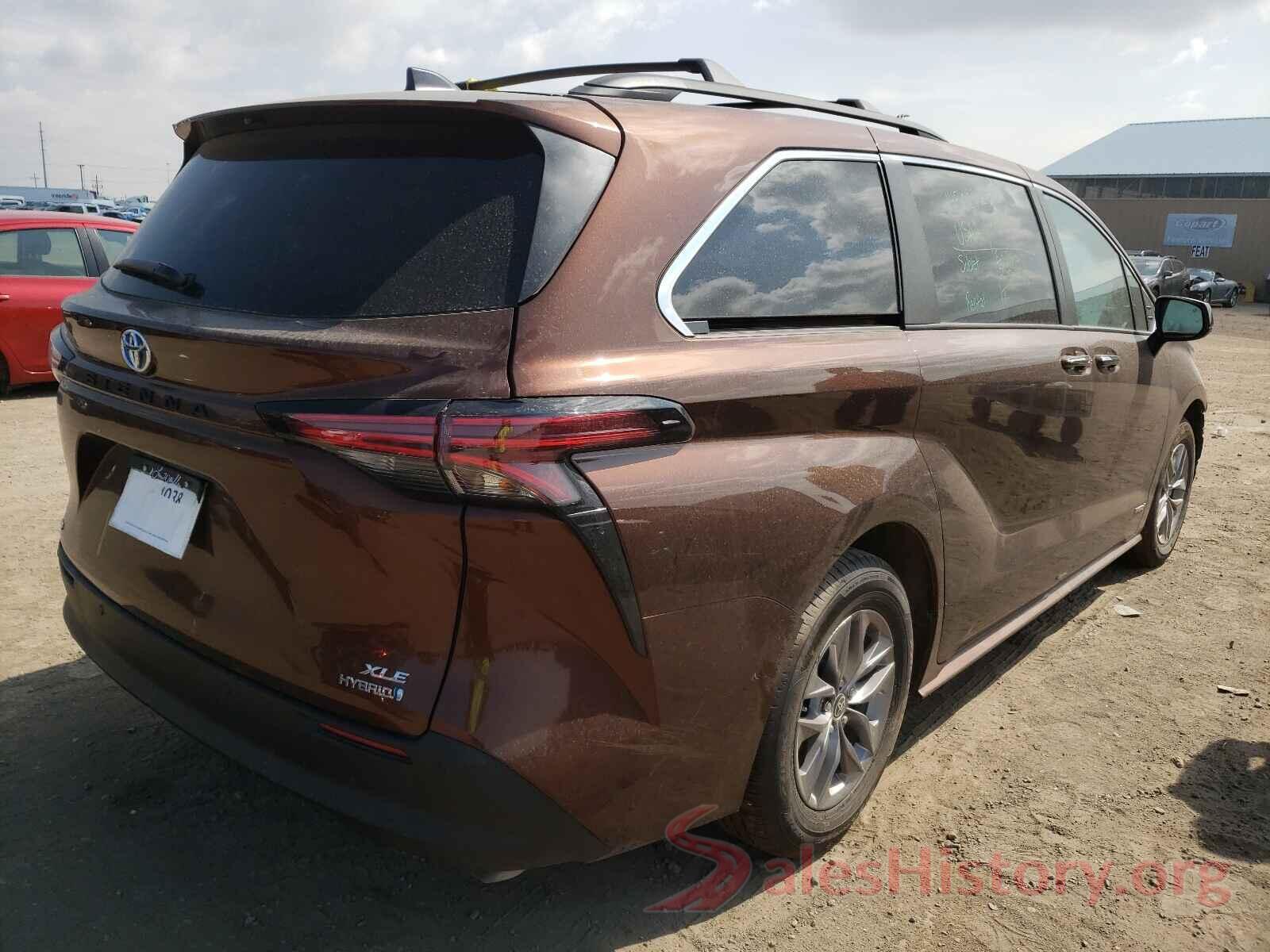 5TDJSKFC4MS023103 2021 TOYOTA SIENNA