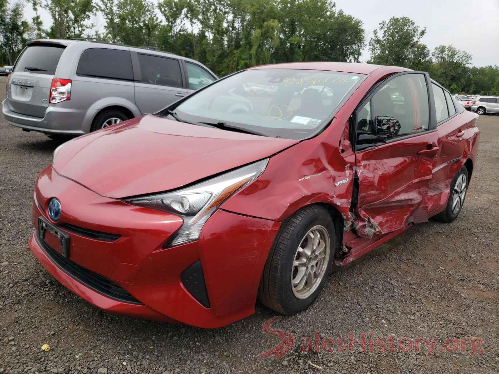 JTDKARFU4H3528848 2017 TOYOTA PRIUS