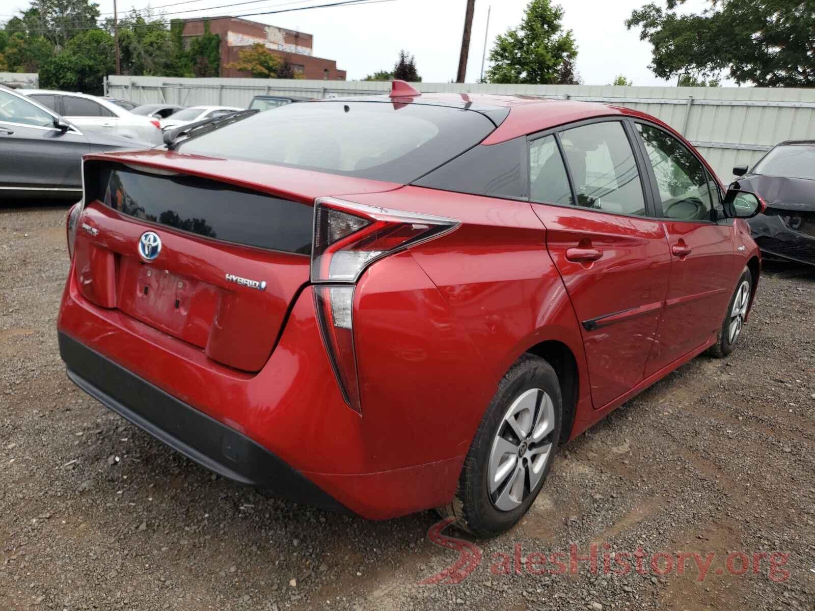 JTDKARFU4H3528848 2017 TOYOTA PRIUS