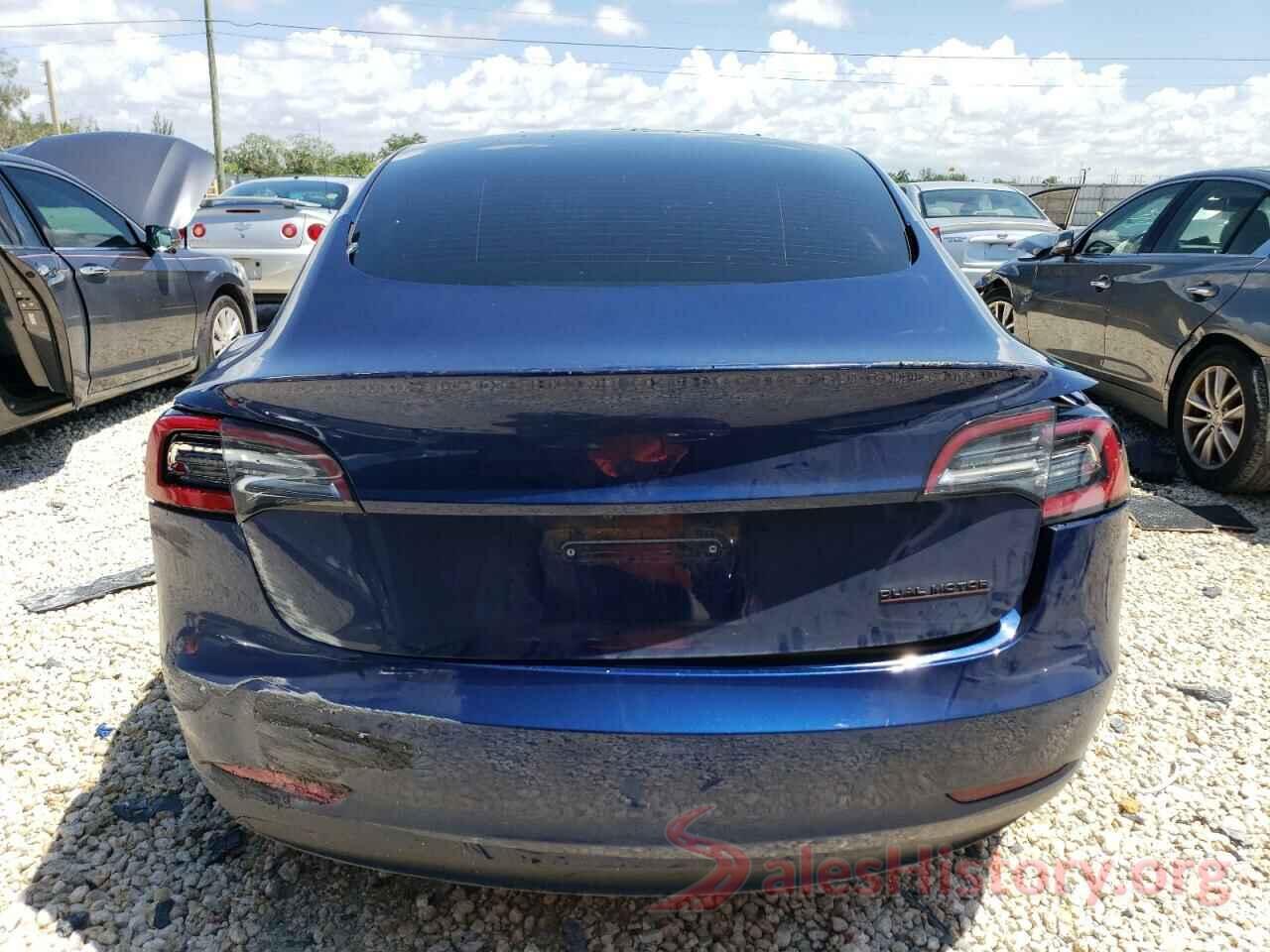 5YJ3E1EC0NF241265 2022 TESLA MODEL 3