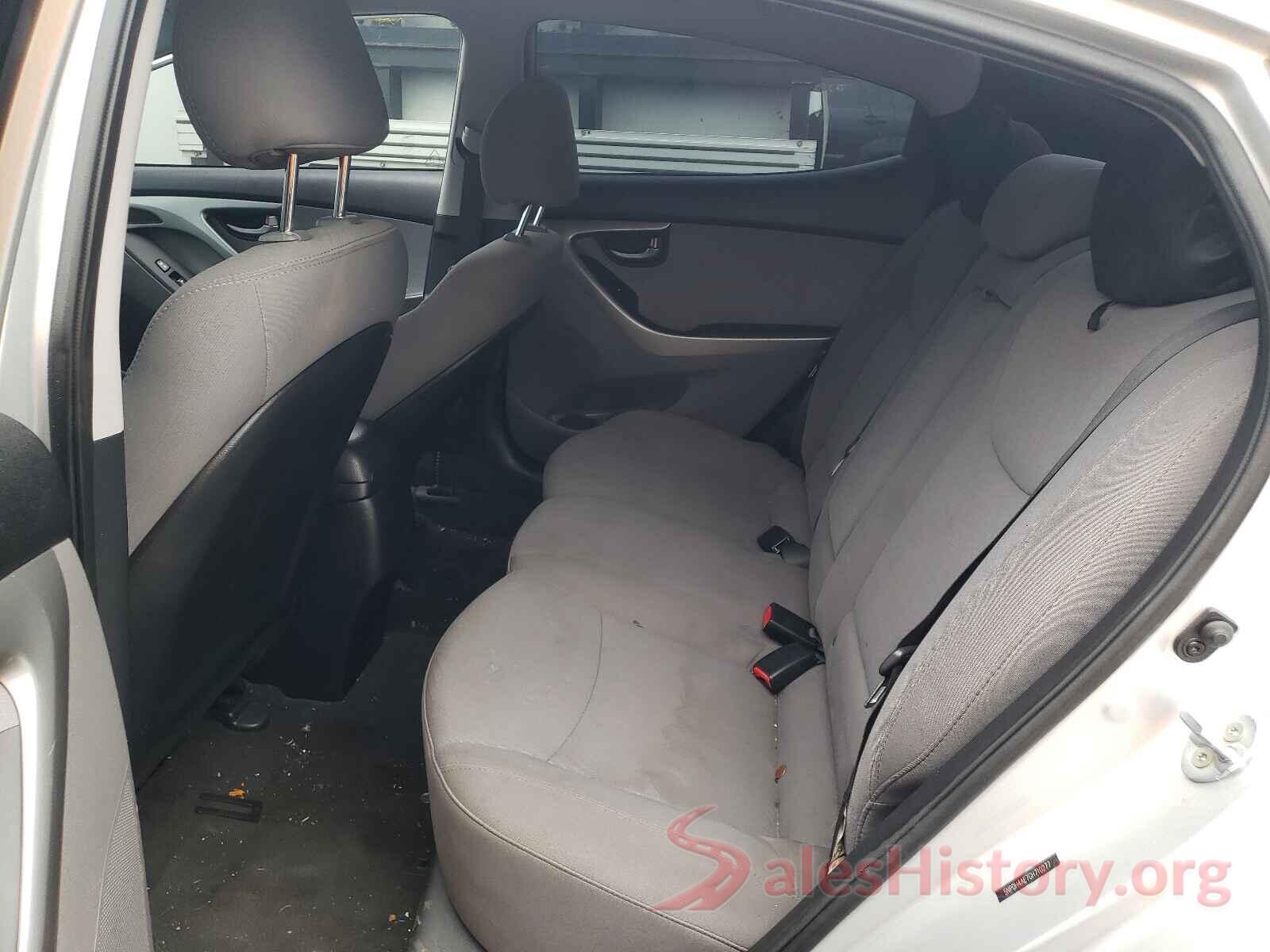 5NPDH4AE7GH710277 2016 HYUNDAI ELANTRA