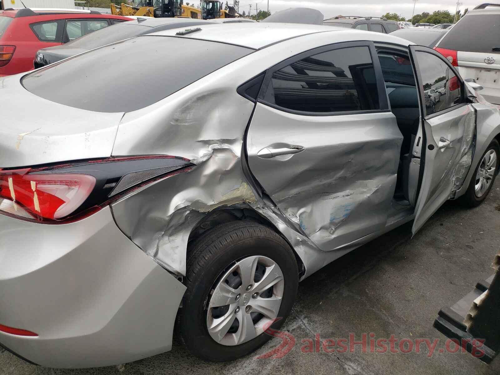 5NPDH4AE7GH710277 2016 HYUNDAI ELANTRA