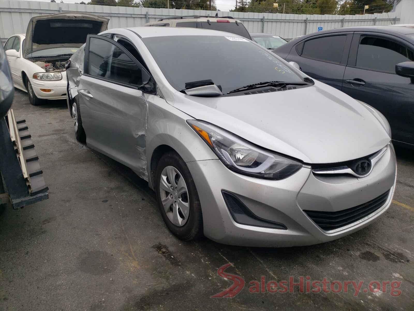 5NPDH4AE7GH710277 2016 HYUNDAI ELANTRA