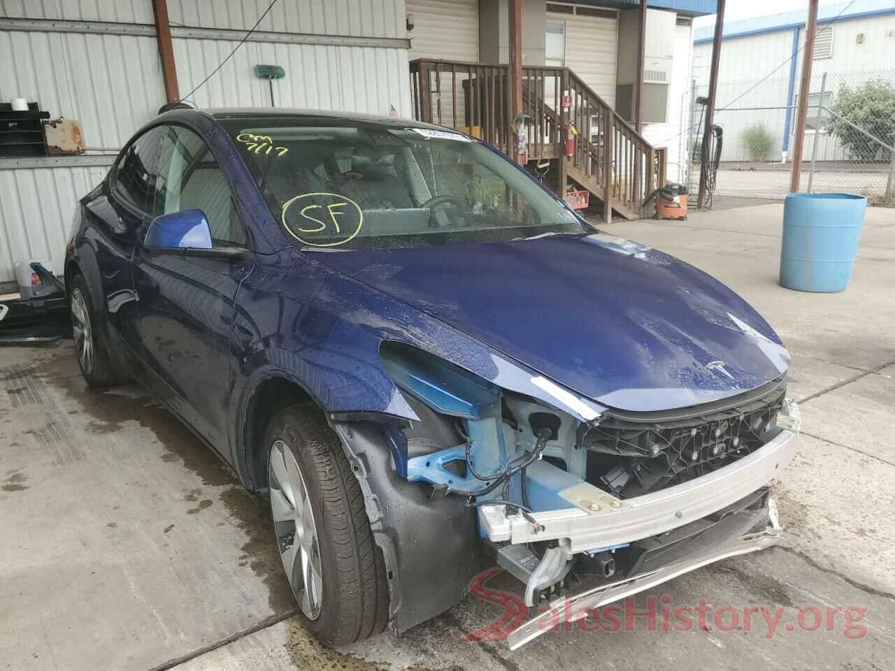 7SAYGDEE4NF398707 2022 TESLA MODEL Y