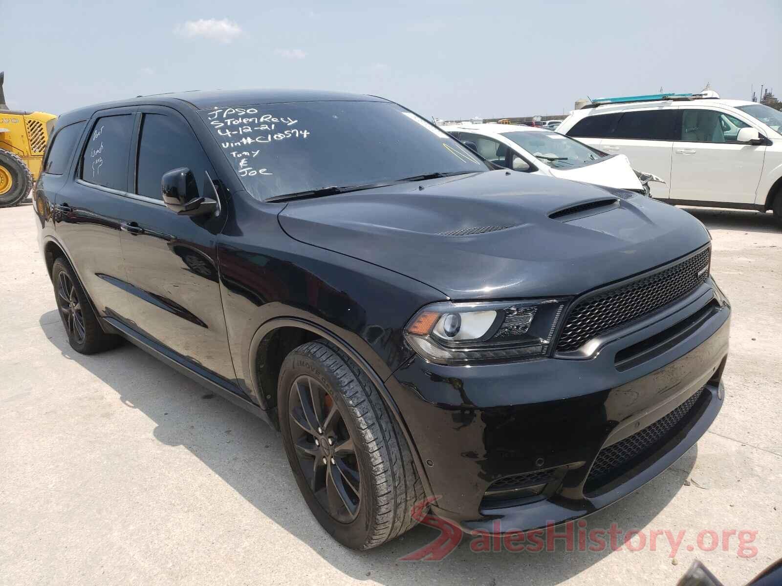 1C4SDHCT8JC100574 2018 DODGE DURANGO