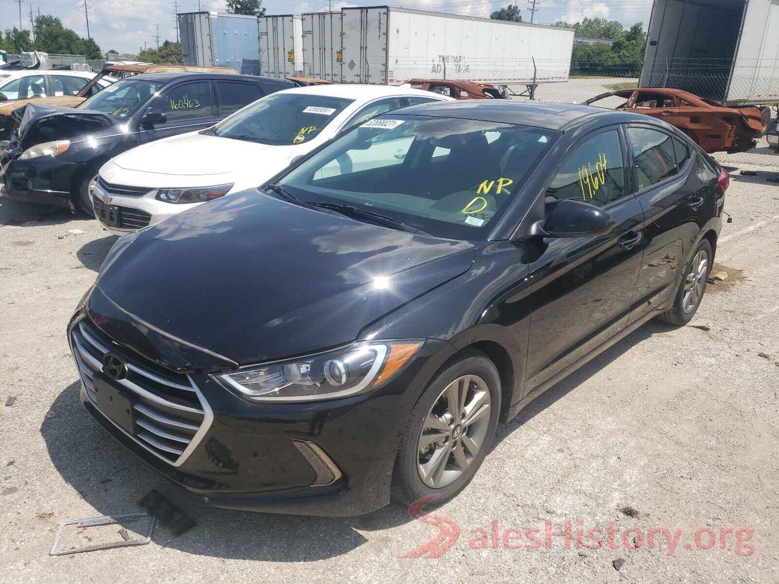 5NPD84LF0JH350878 2018 HYUNDAI ELANTRA