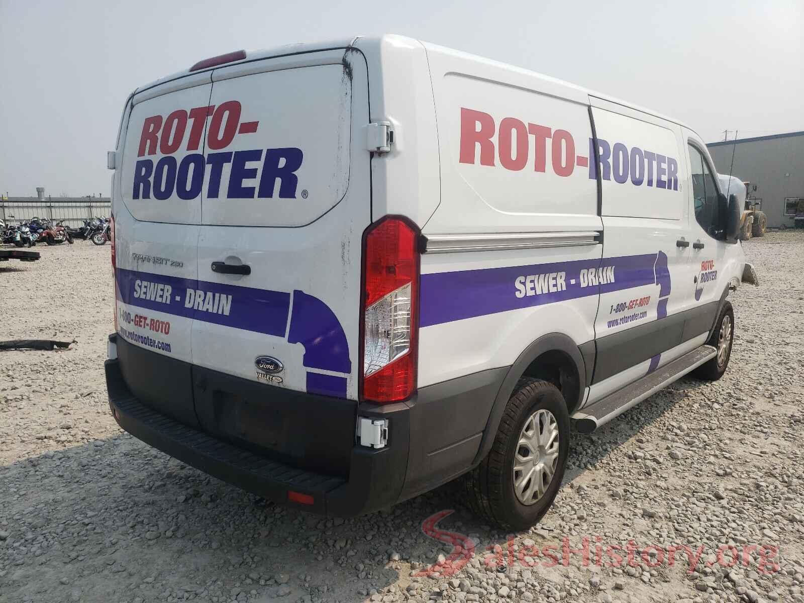 1FTYR1YM4KKB51257 2019 FORD TRANSIT CO