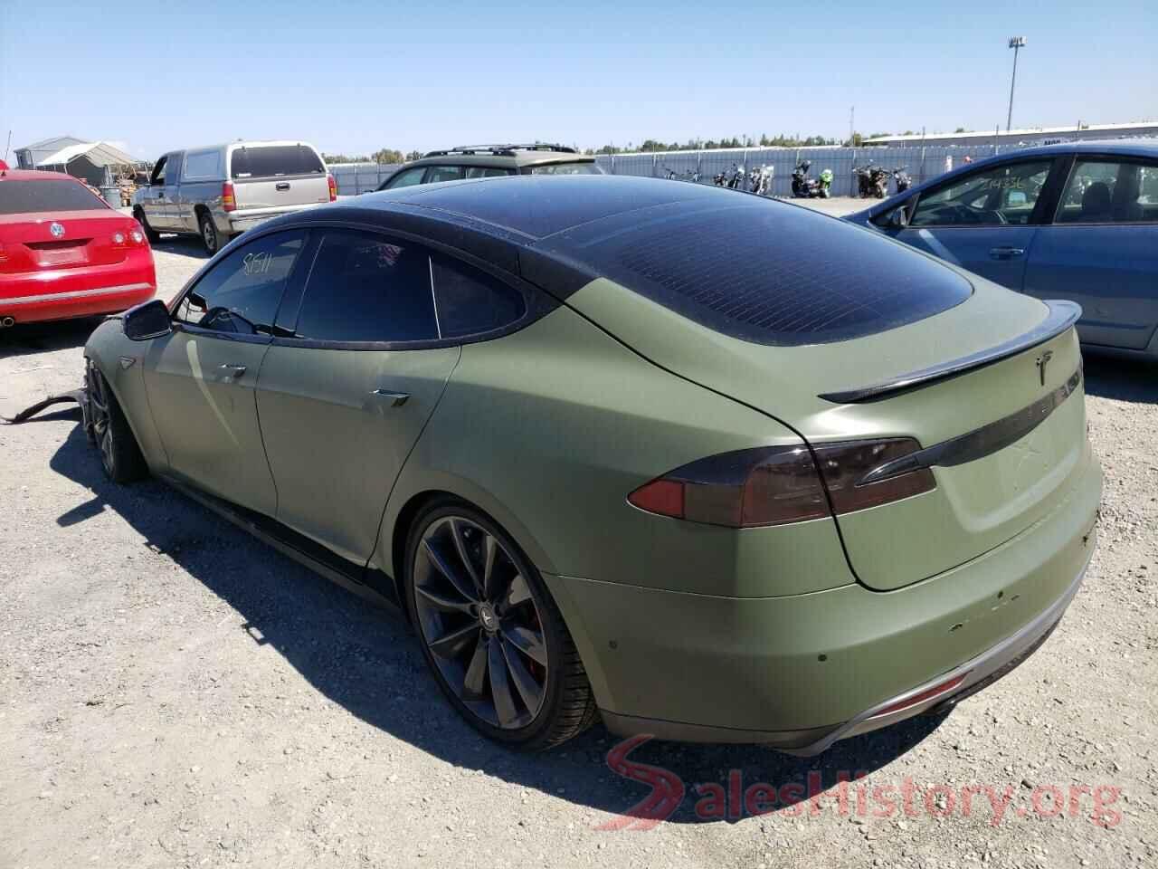 5YJSA1H24FFP69693 2015 TESLA MODEL S