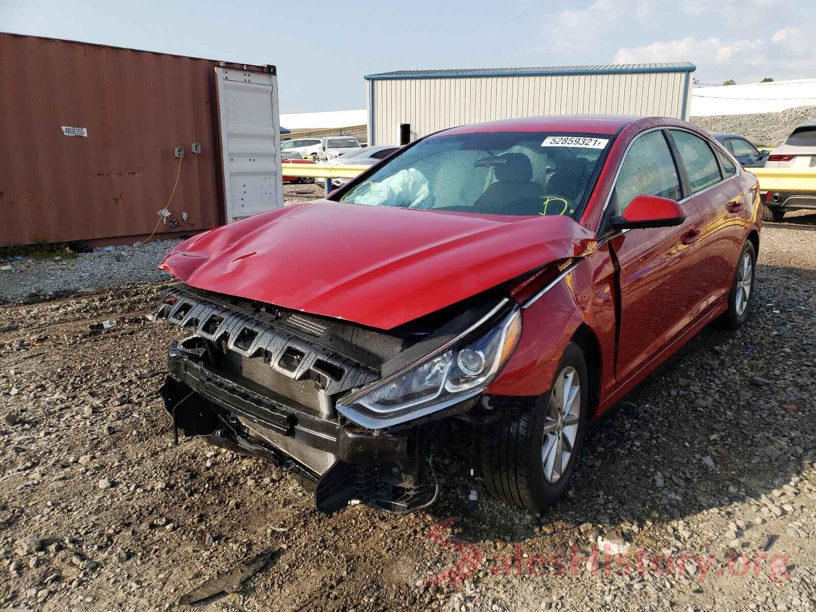 5NPE24AF7KH802447 2019 HYUNDAI SONATA