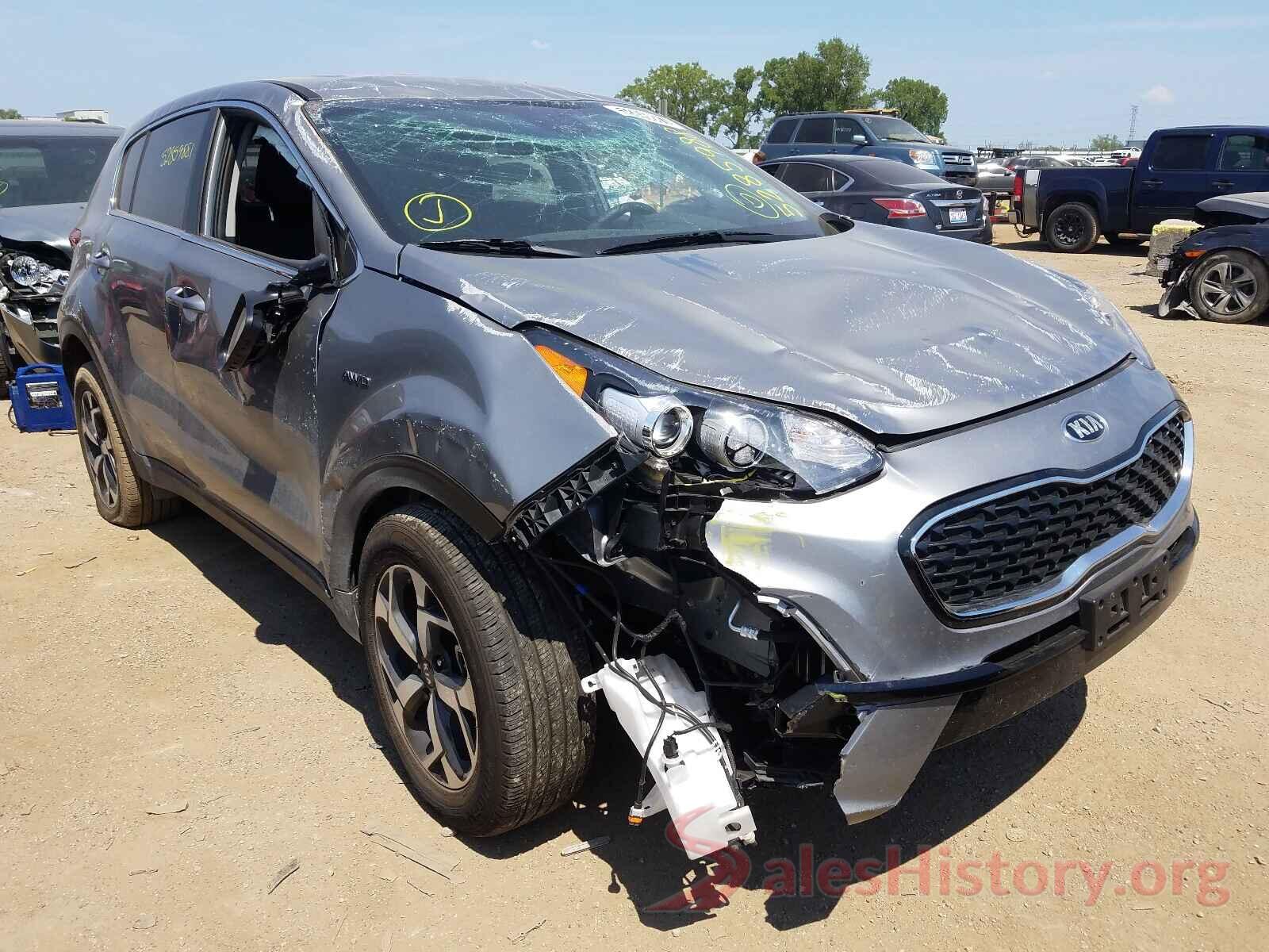 KNDPMCAC5M7898282 2021 KIA SPORTAGE