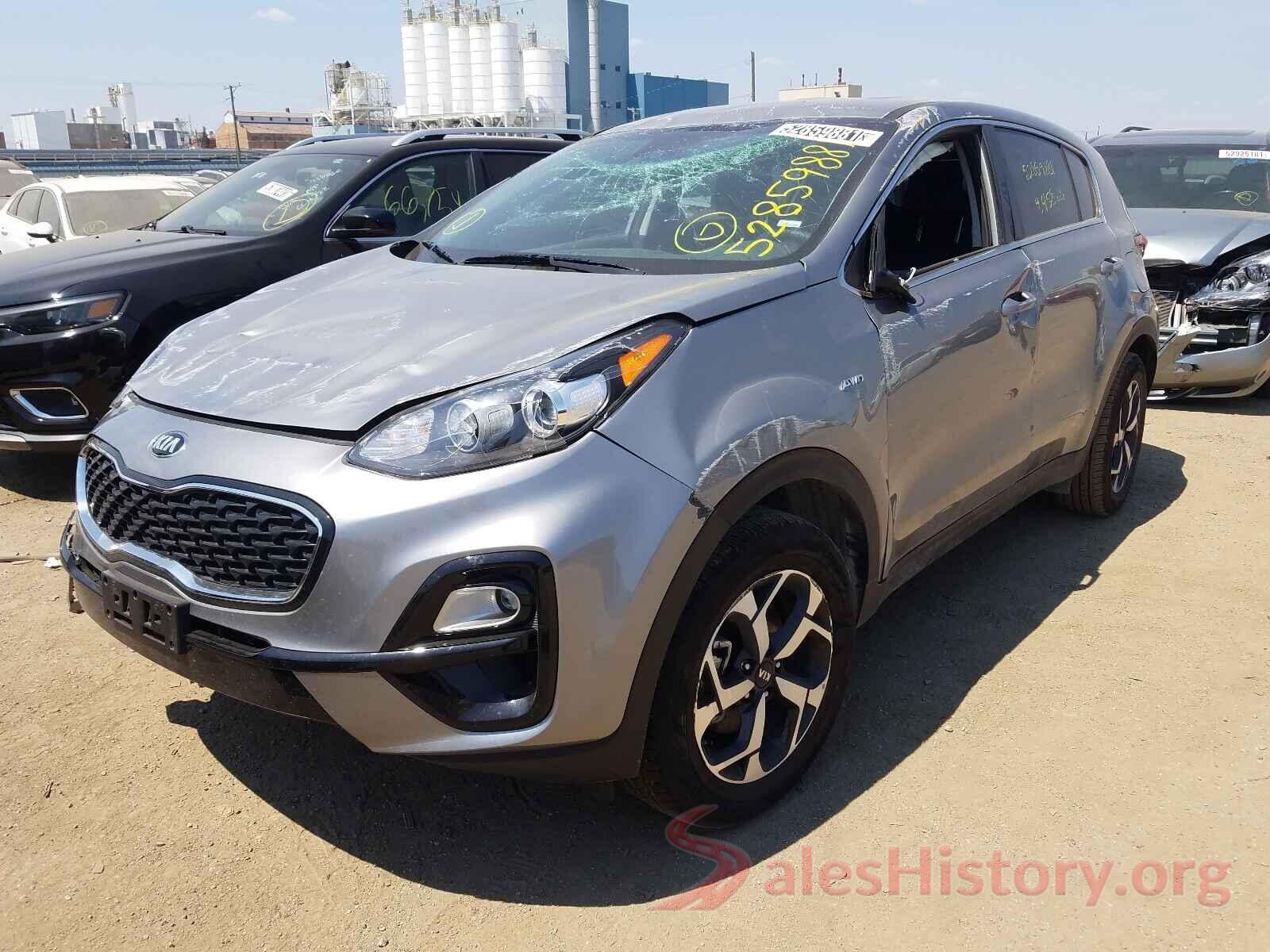 KNDPMCAC5M7898282 2021 KIA SPORTAGE