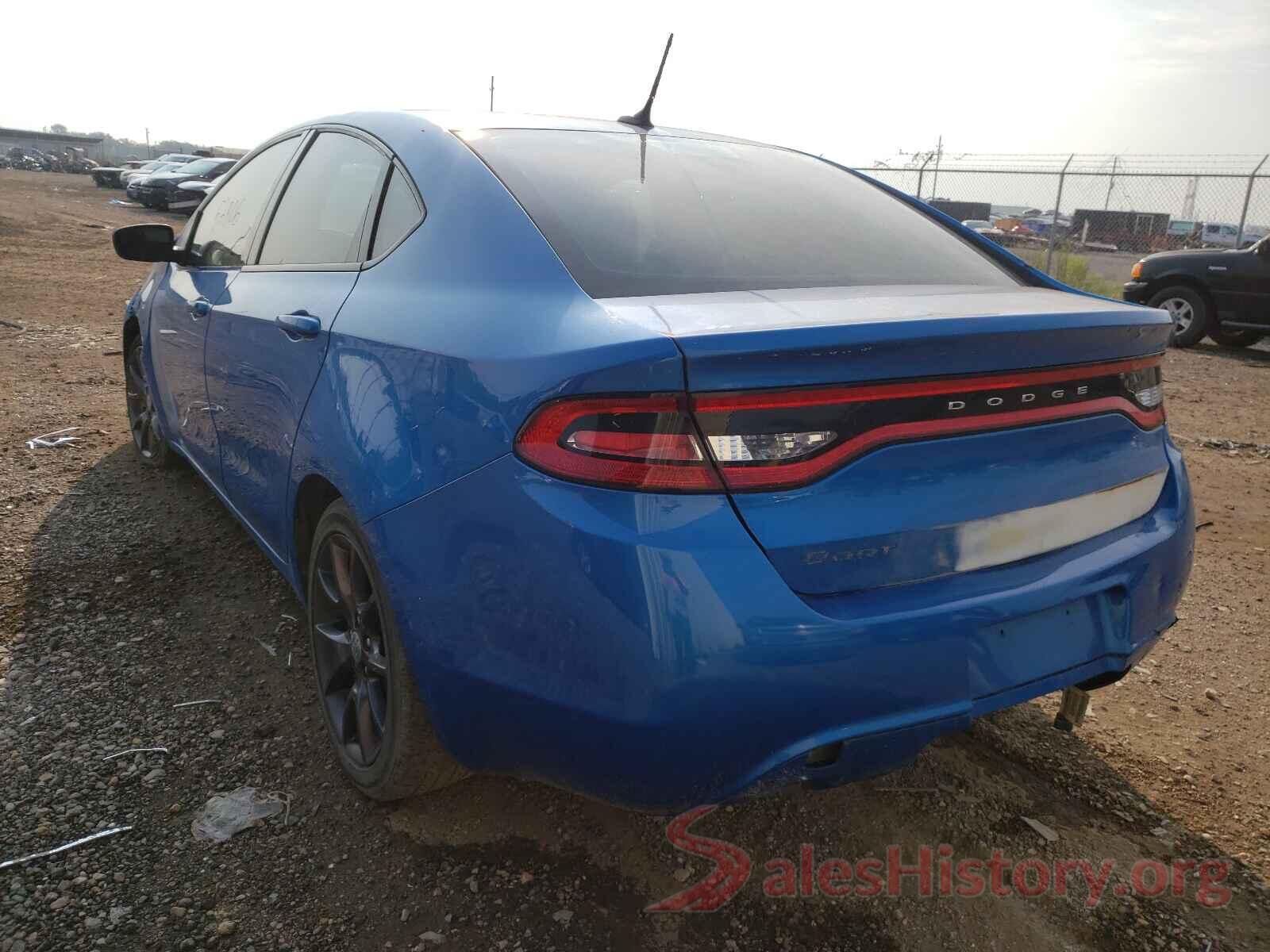 1C3CDFAA1GD750249 2016 DODGE DART