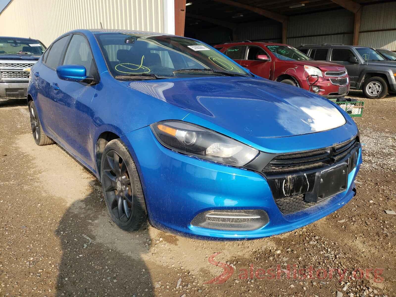 1C3CDFAA1GD750249 2016 DODGE DART