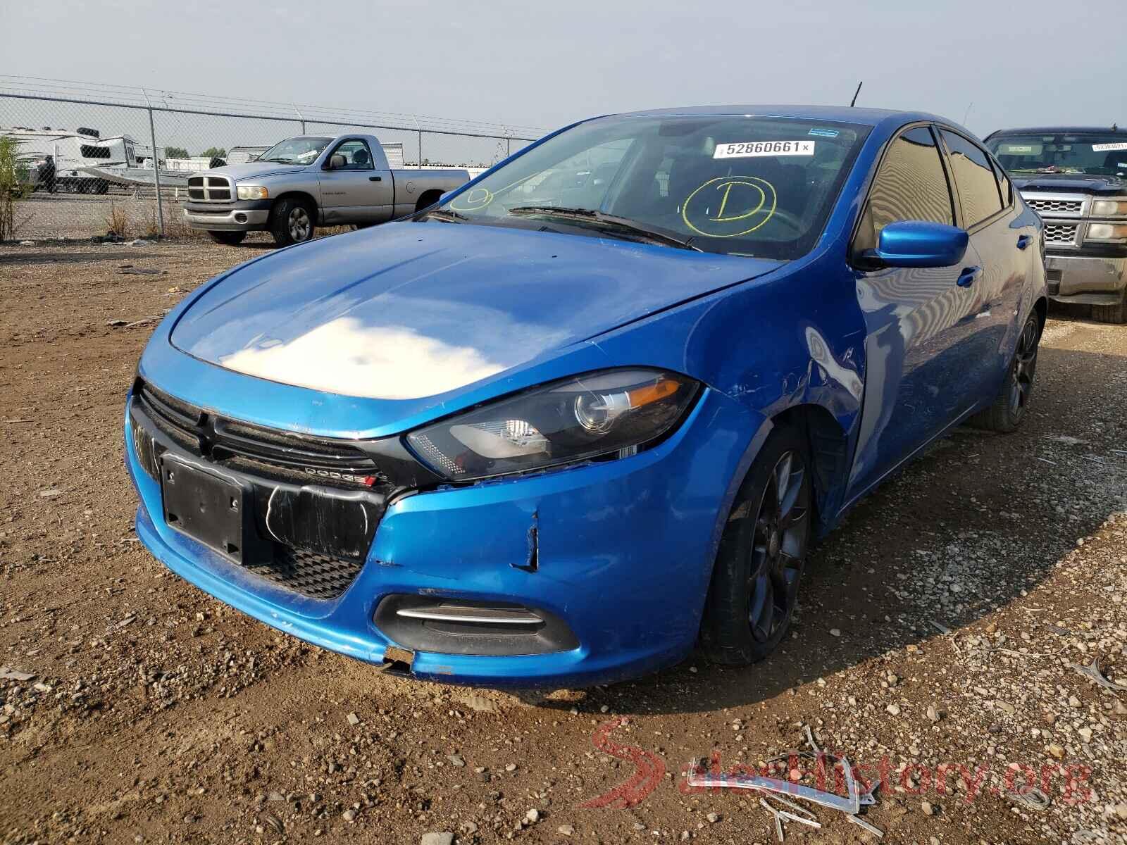 1C3CDFAA1GD750249 2016 DODGE DART