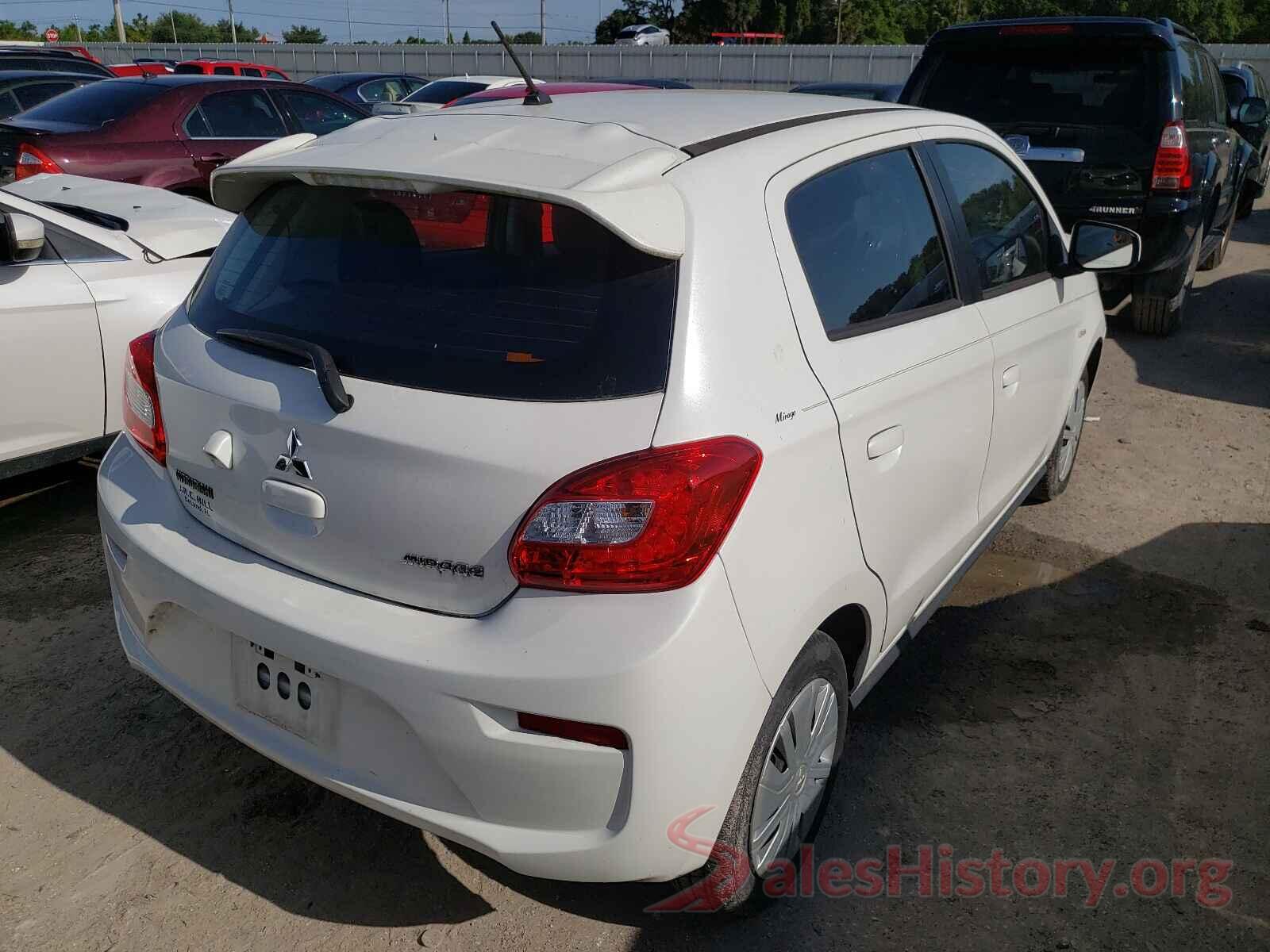 ML32A3HJ5JH008945 2018 MITSUBISHI MIRAGE