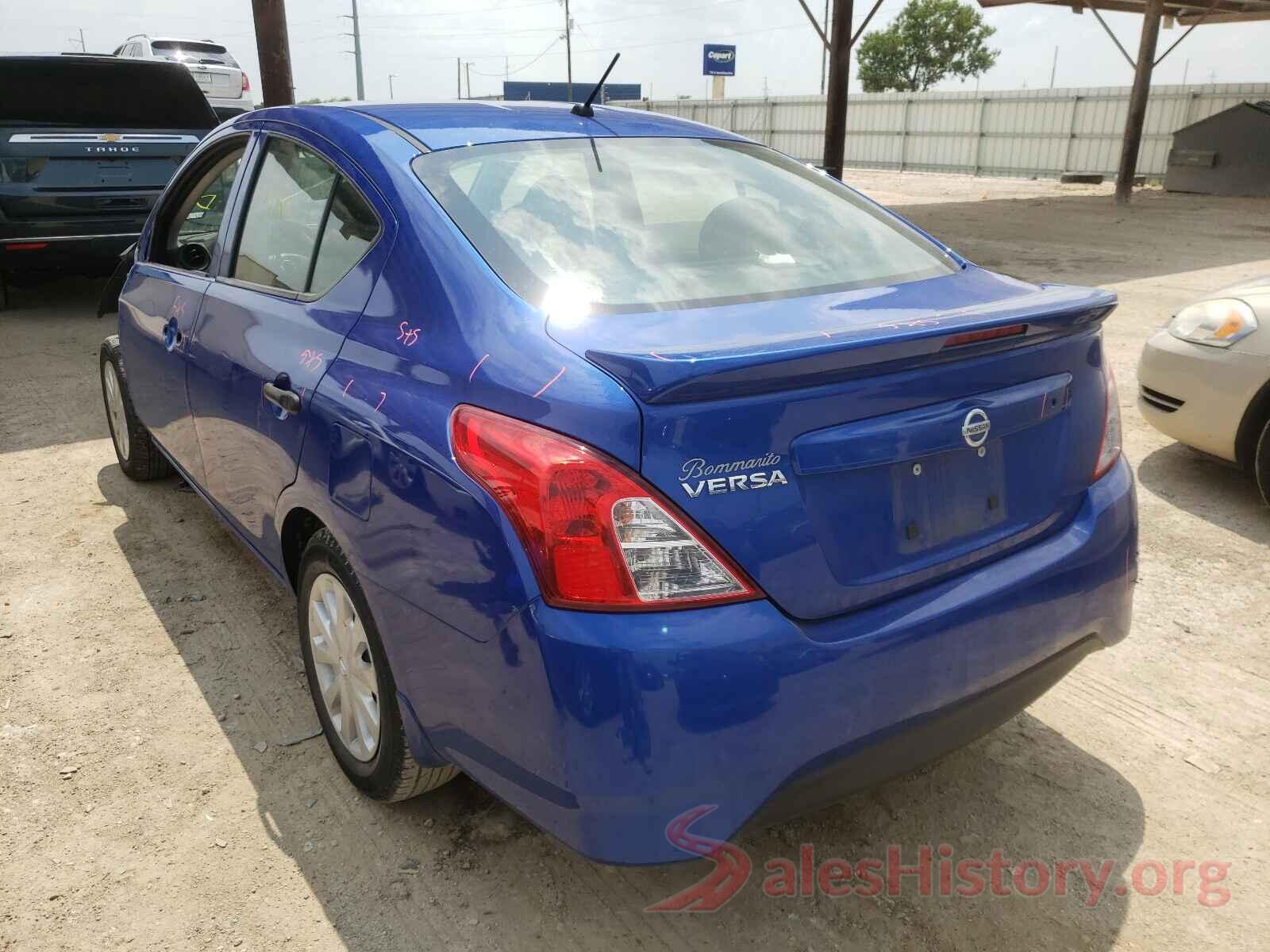 3N1CN7AP3HL852511 2017 NISSAN VERSA