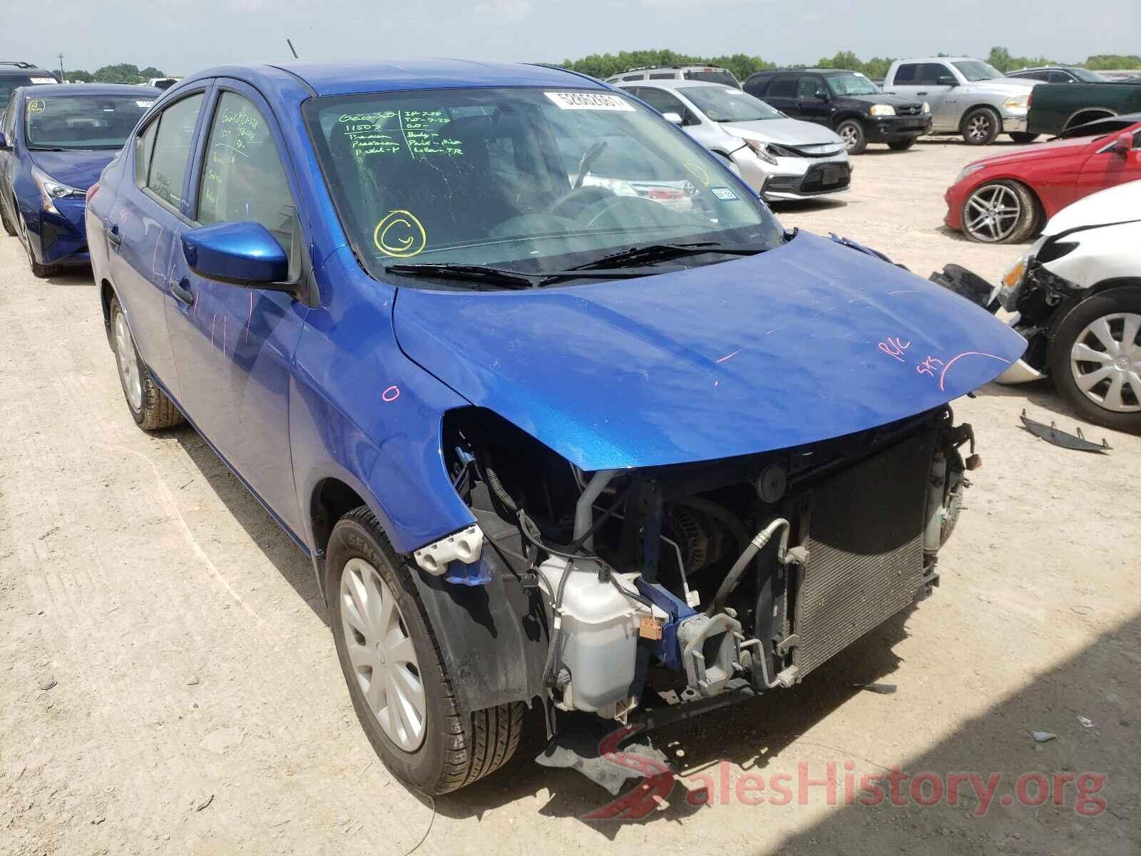 3N1CN7AP3HL852511 2017 NISSAN VERSA