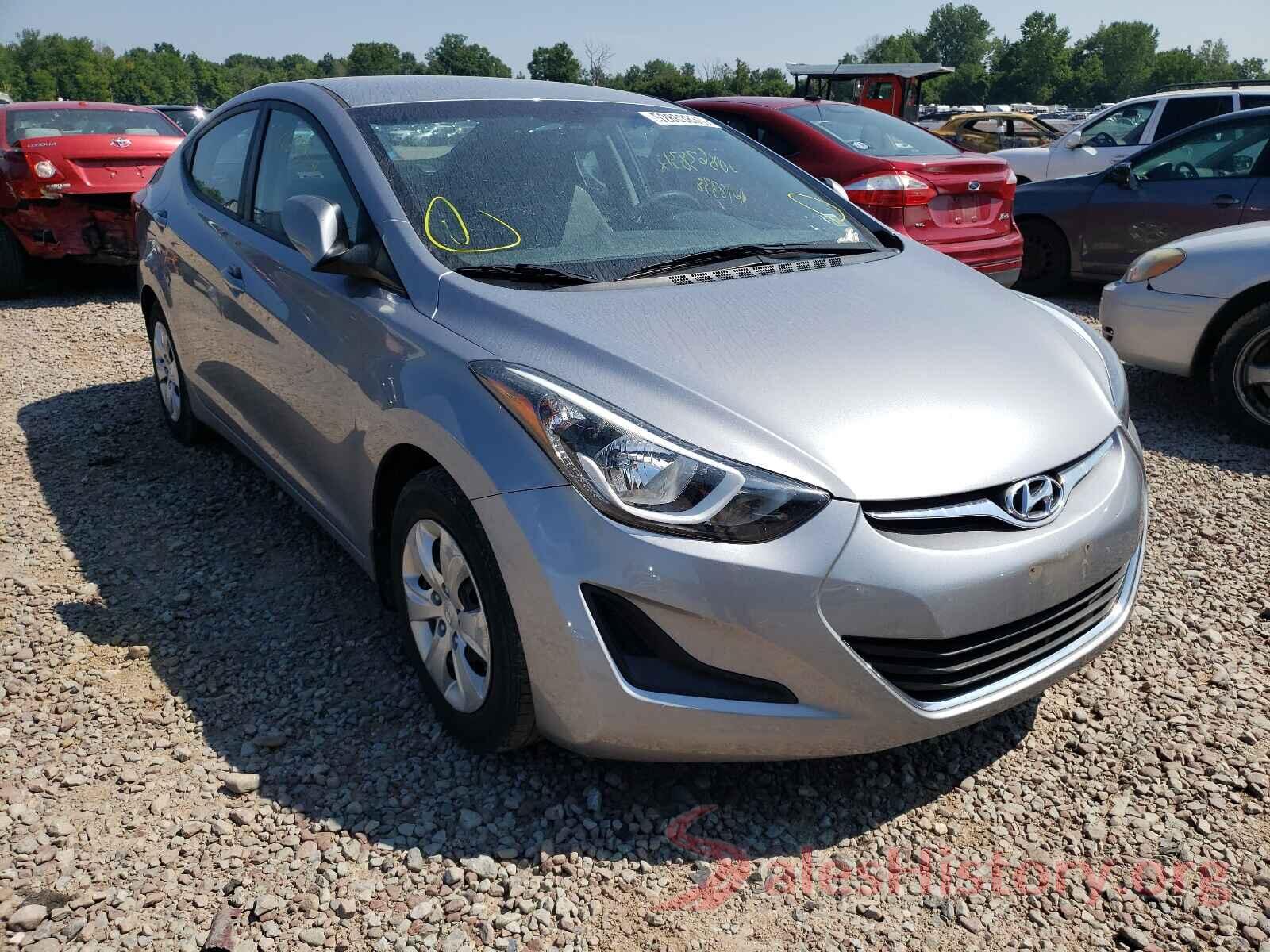 5NPDH4AE5GH758506 2016 HYUNDAI ELANTRA