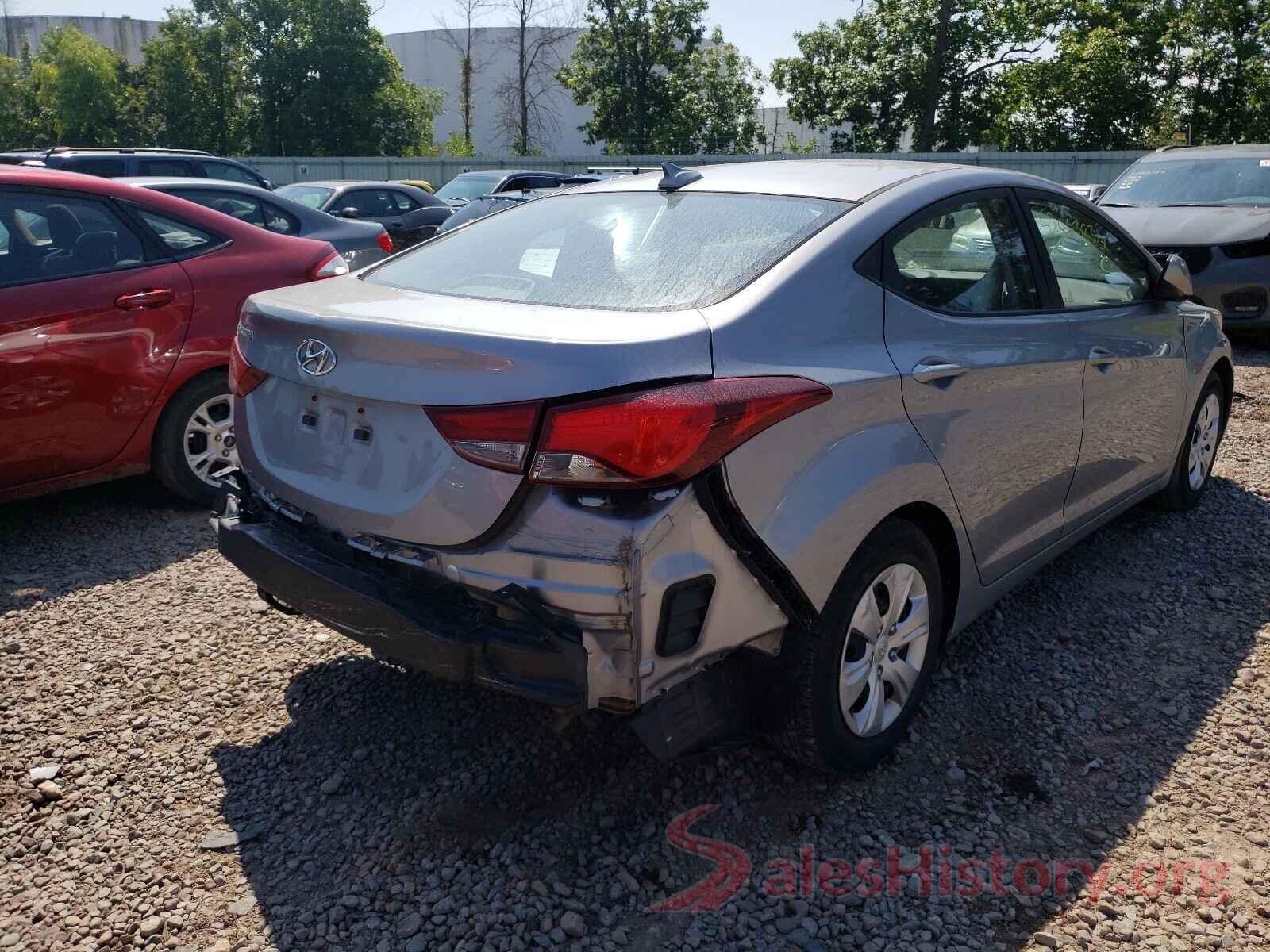 5NPDH4AE5GH758506 2016 HYUNDAI ELANTRA