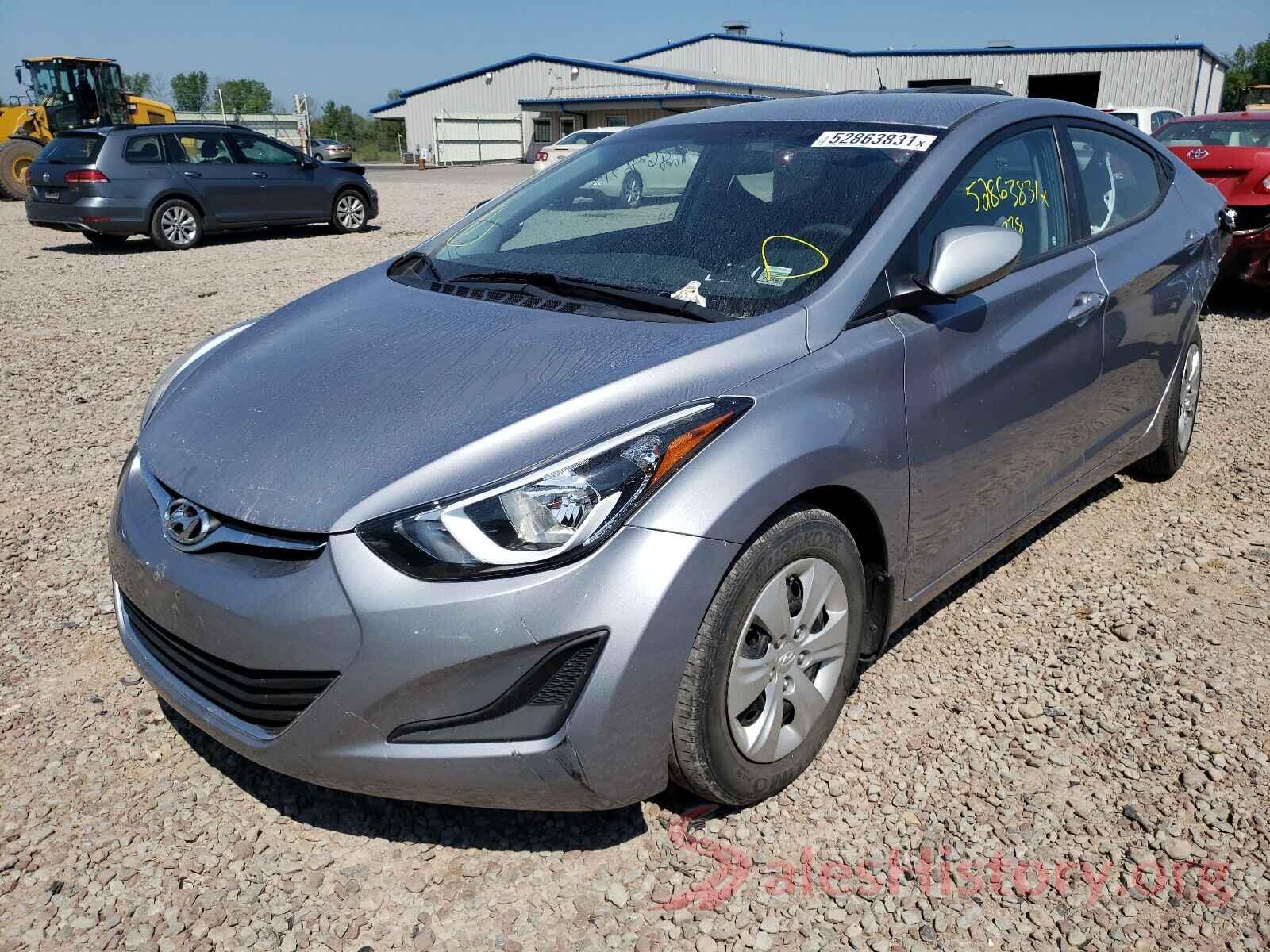 5NPDH4AE5GH758506 2016 HYUNDAI ELANTRA