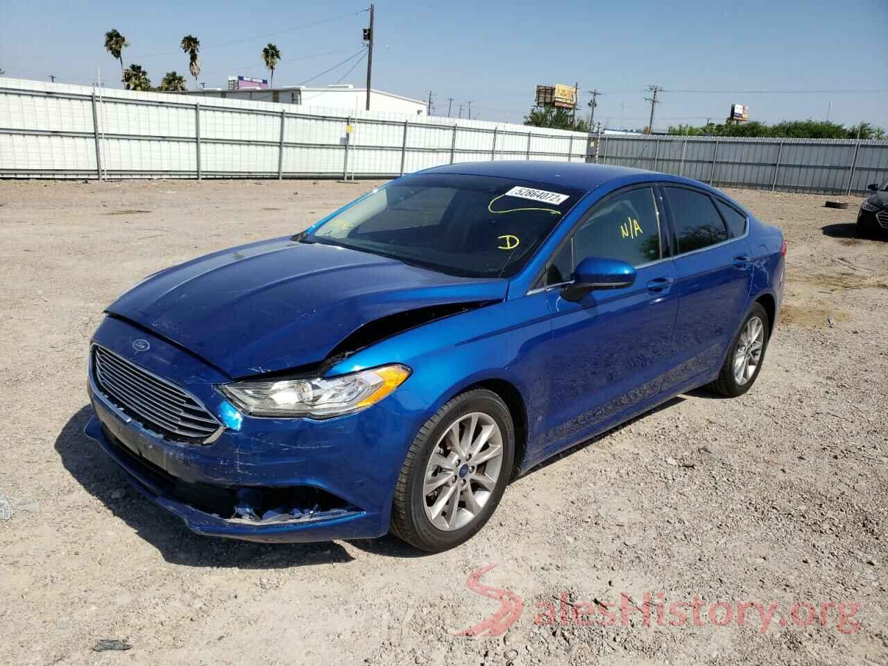 3FA6P0H74HR417033 2017 FORD FUSION