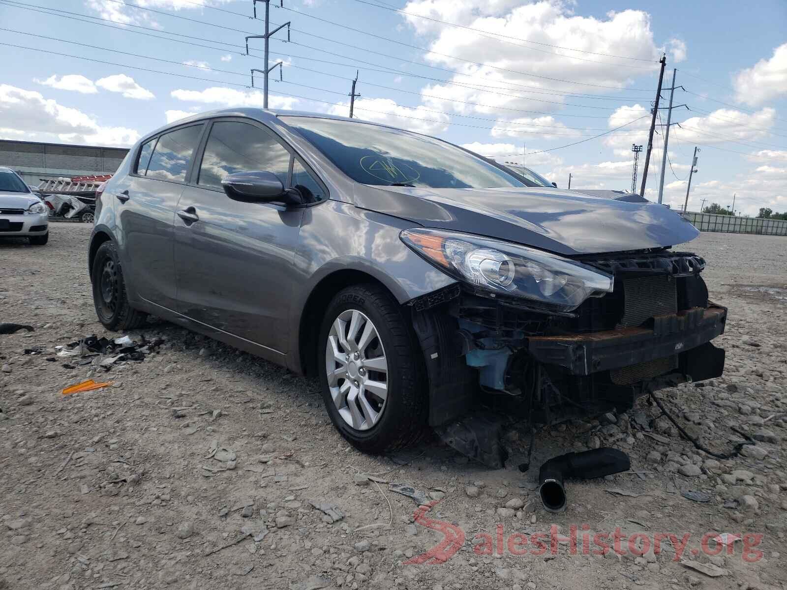 KNAFK5A81G5590306 2016 KIA FORTE