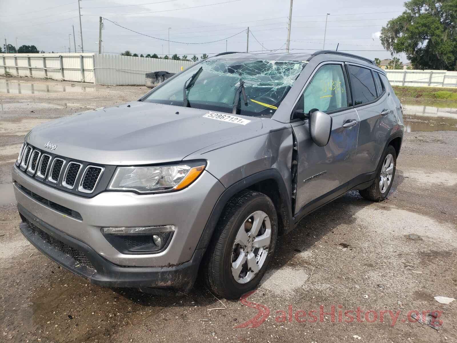 3C4NJCBBXKT851117 2019 JEEP COMPASS